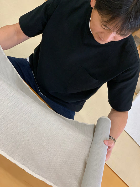 東郷織物 本場大島紬「160亀甲」