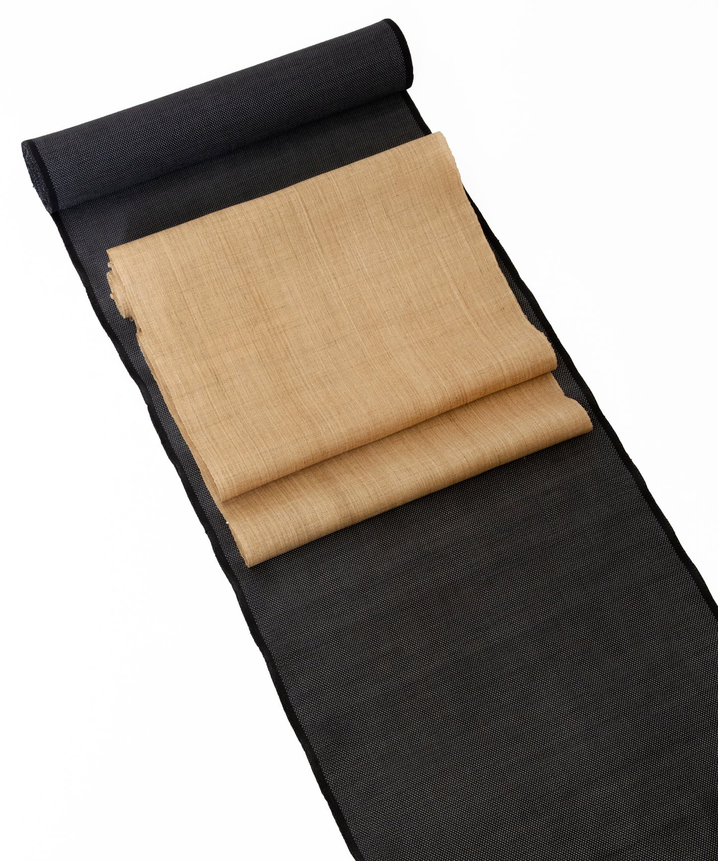 Genuine hemp ancient Echigo Jofu "Mosquito Kasuri"