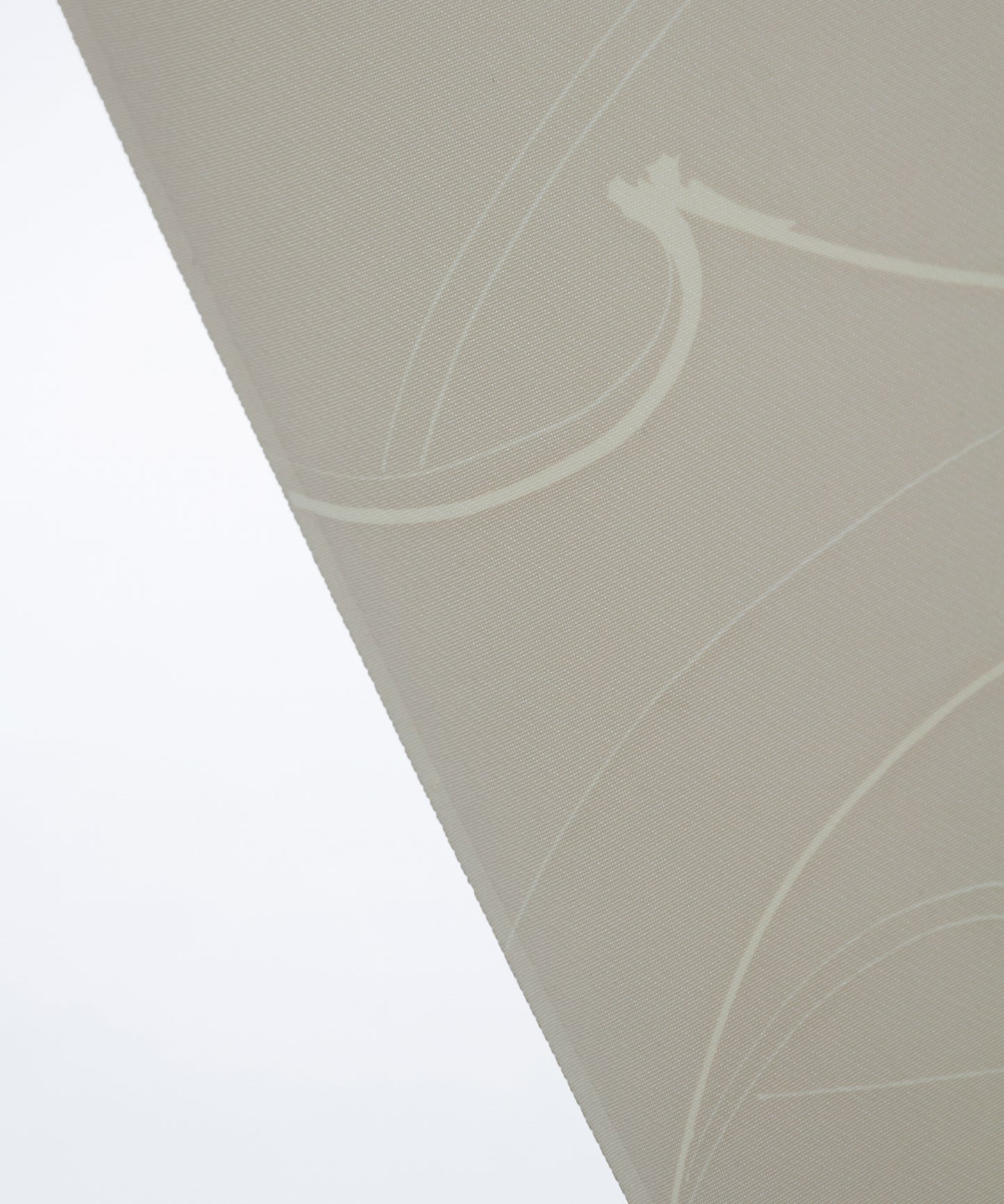 紫野やまざき 先染地小紋着尺 胡粉「松」