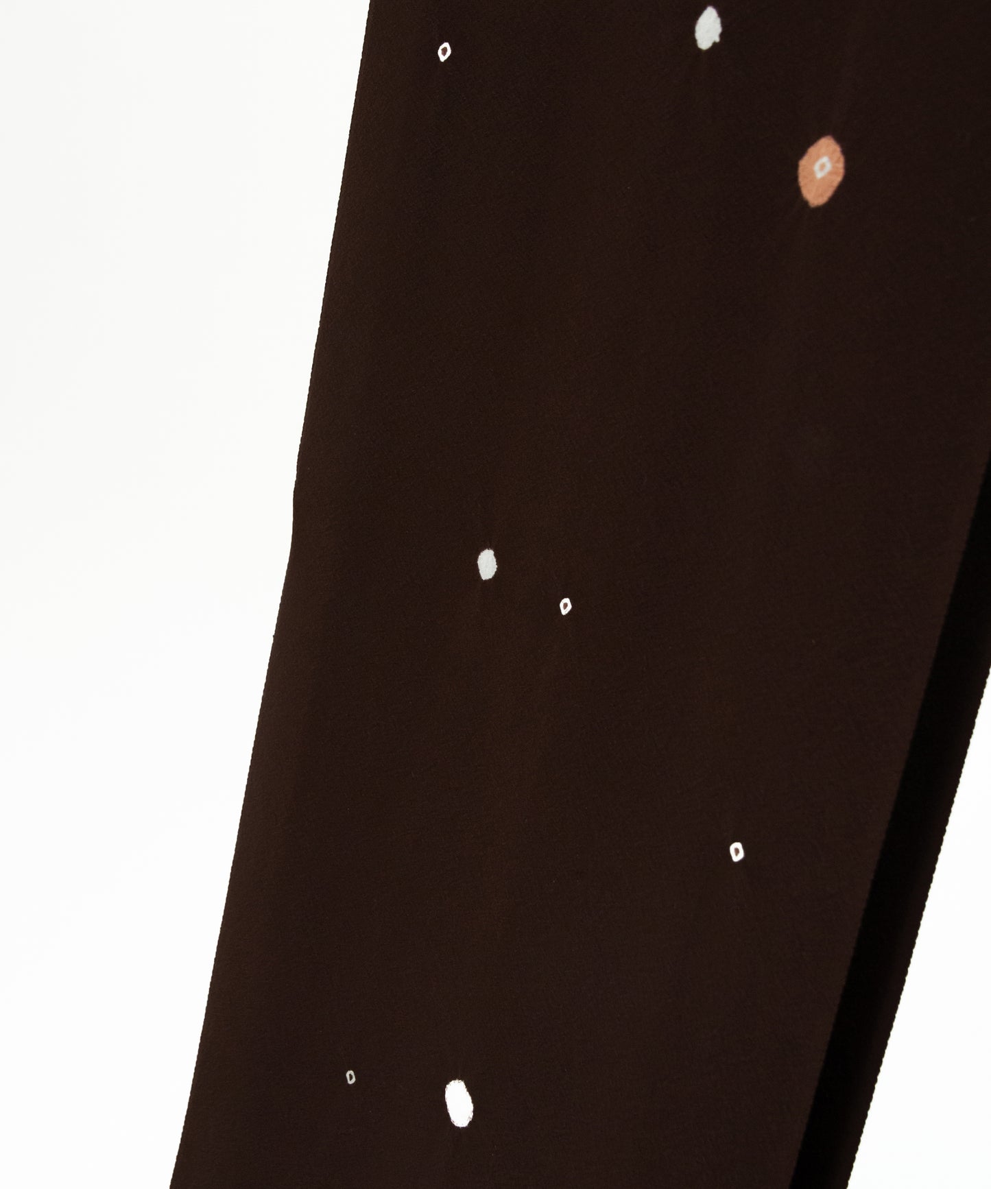 Authentic Kumejima Tsumugi cycad dyed, plain color