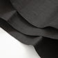 Authentique Yuuki Tsumugi Shizuori (tissu de fond) Sumi couleur unie noir