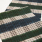 Twill dyed 9-inch Nagoya obi “Indigo and Green” Shinya Yanagi