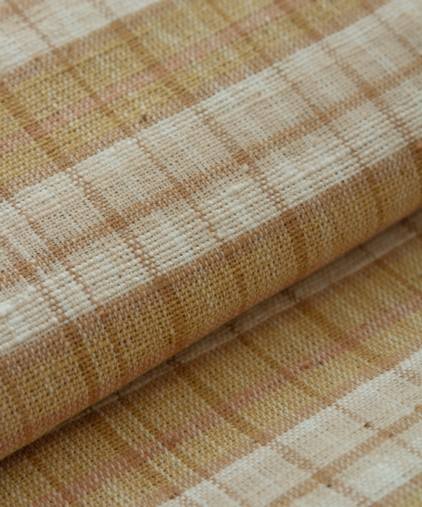 丹波布八寸帯 塚口佳代作「栗、すすき、梅」