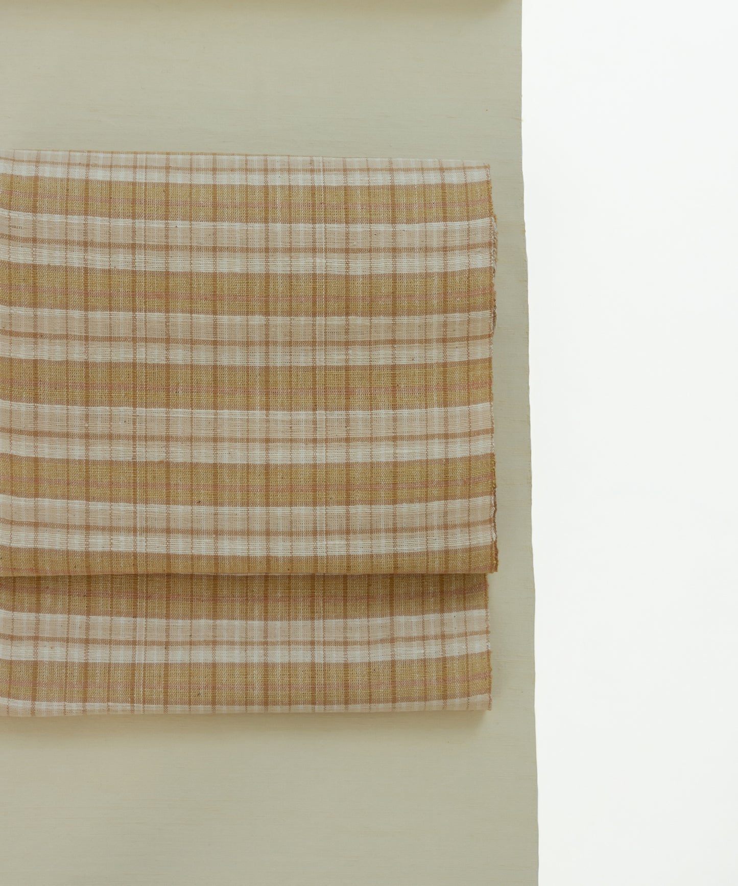 丹波布八寸帯 塚口佳代作「栗、すすき、梅」