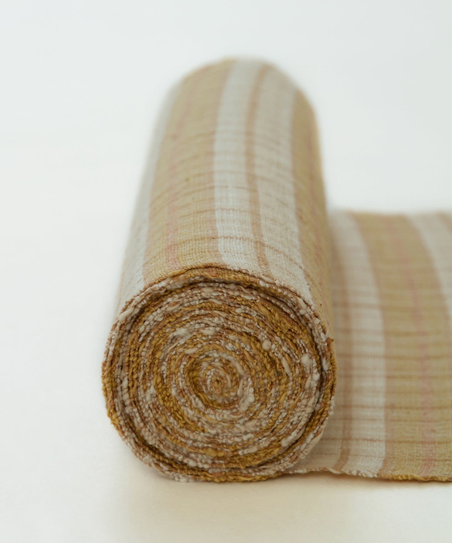 丹波布八寸帯 塚口佳代作「栗、すすき、梅」