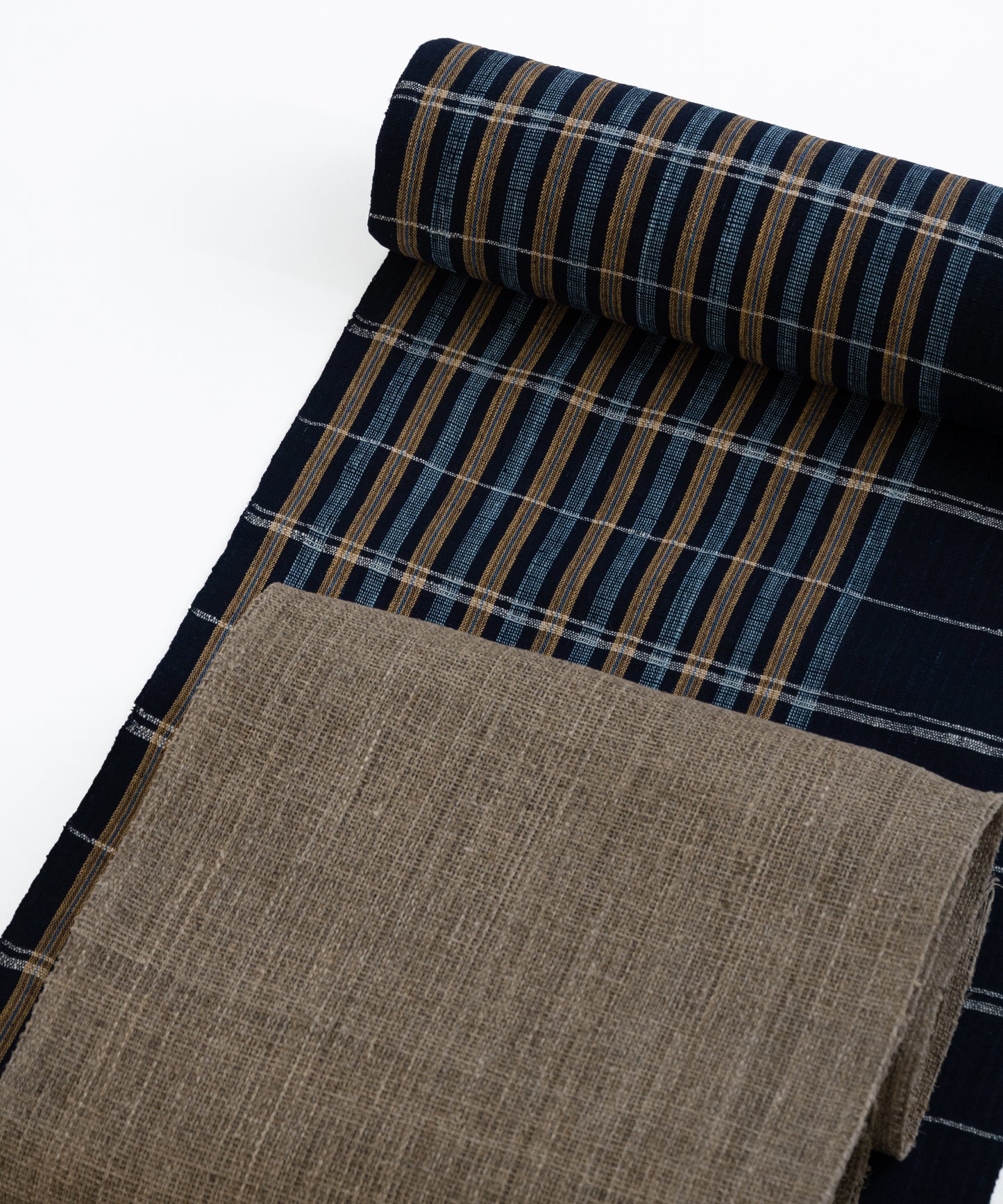 丹波布着尺 イラズムス千尋作「栗、藍」