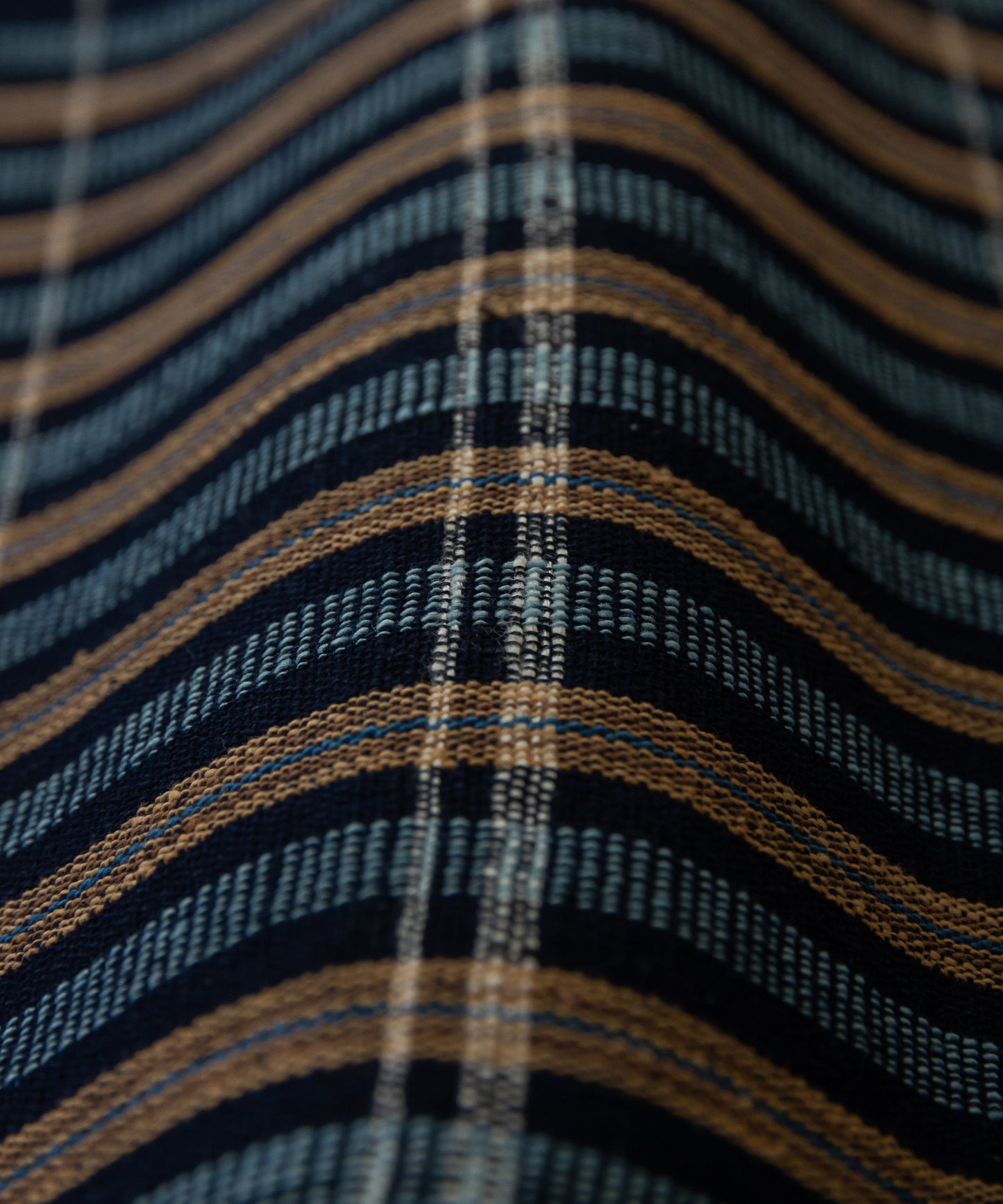 丹波布着尺 イラズムス千尋作「栗、藍」