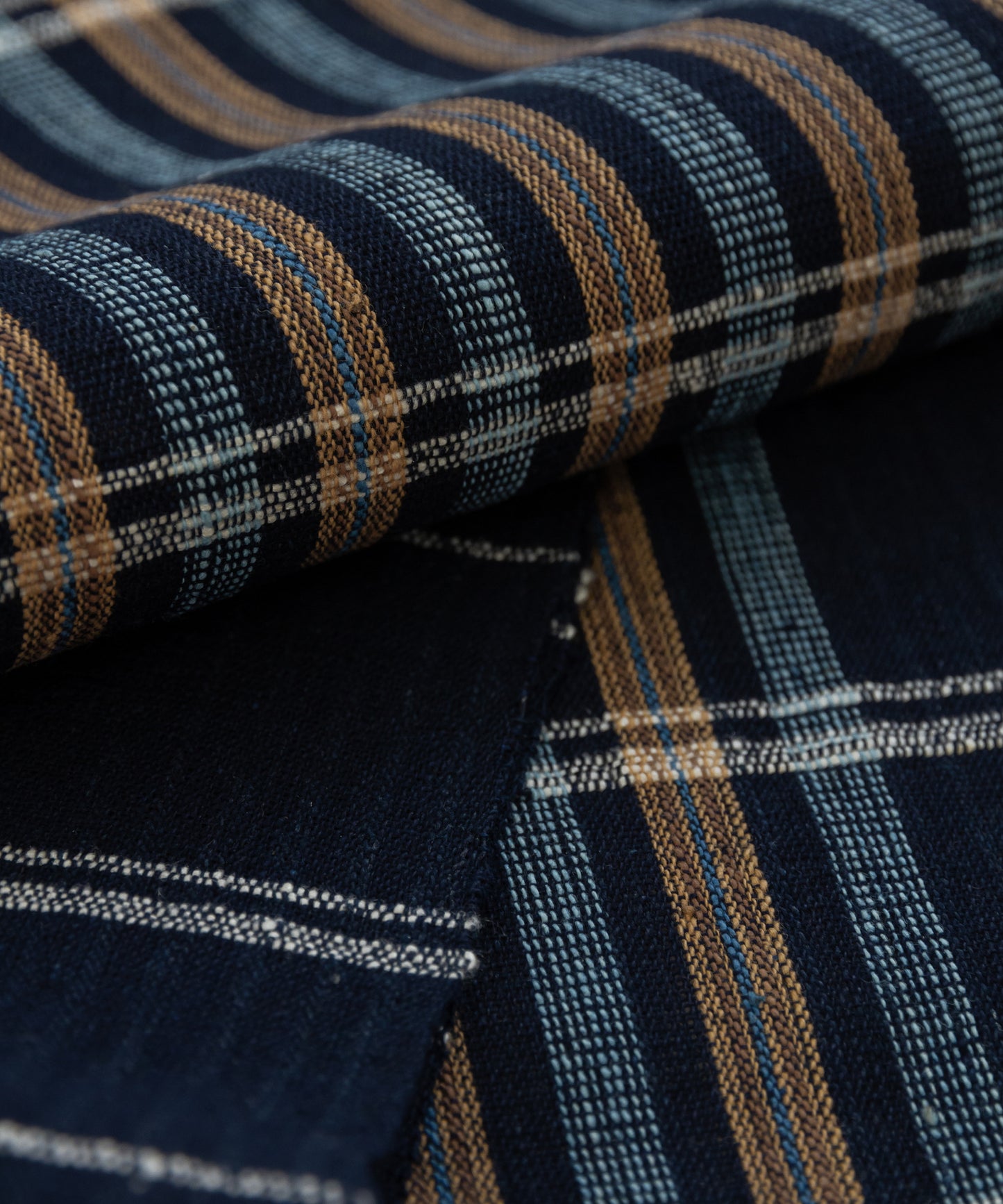 丹波布着尺 イラズムス千尋作「栗、藍」