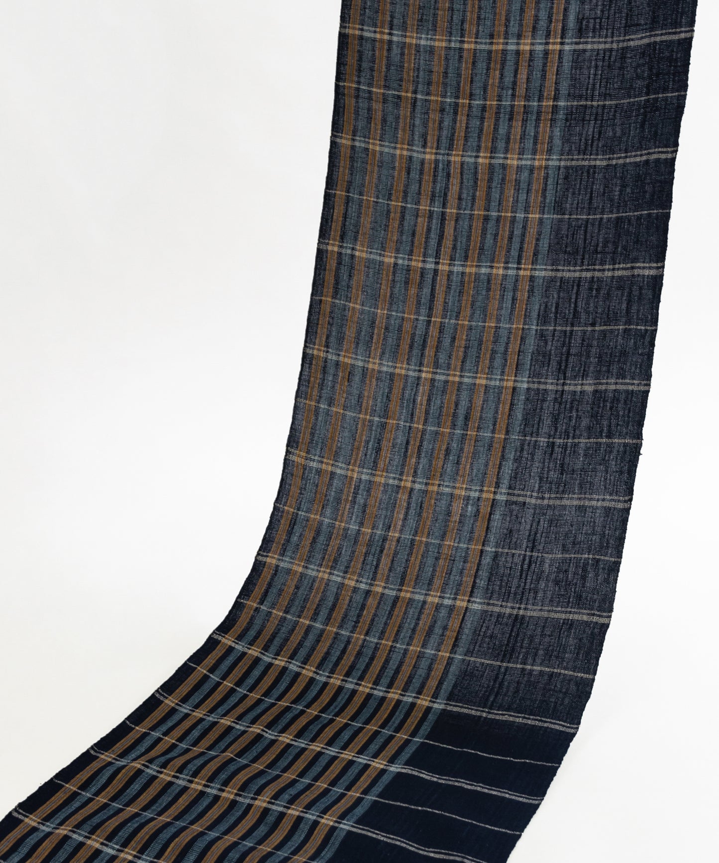 丹波布着尺 イラズムス千尋作「栗、藍」