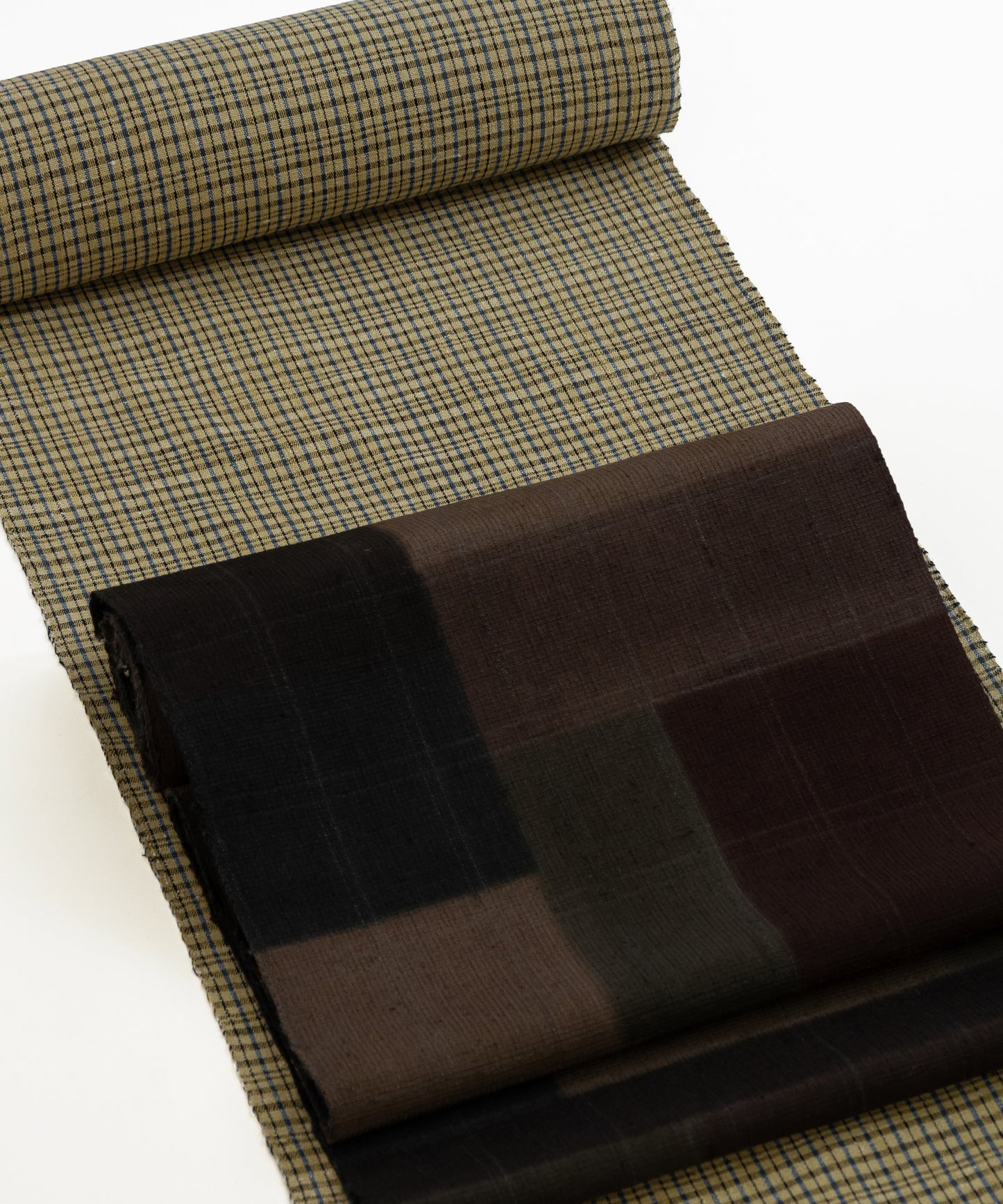 丹波布着尺 塚口佳代作「やしゃぶし、藍」