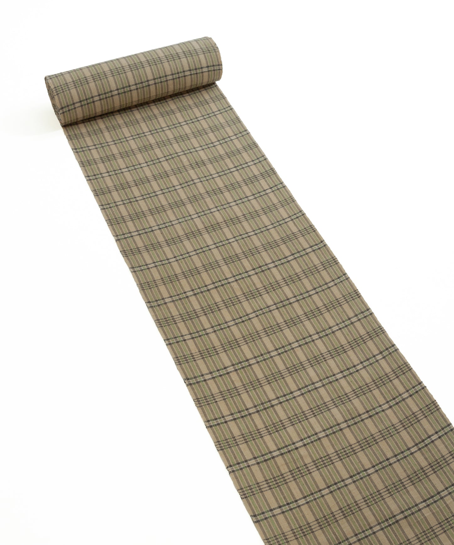 丹波布着尺 増田妙作「藍、栗、こぶな草」