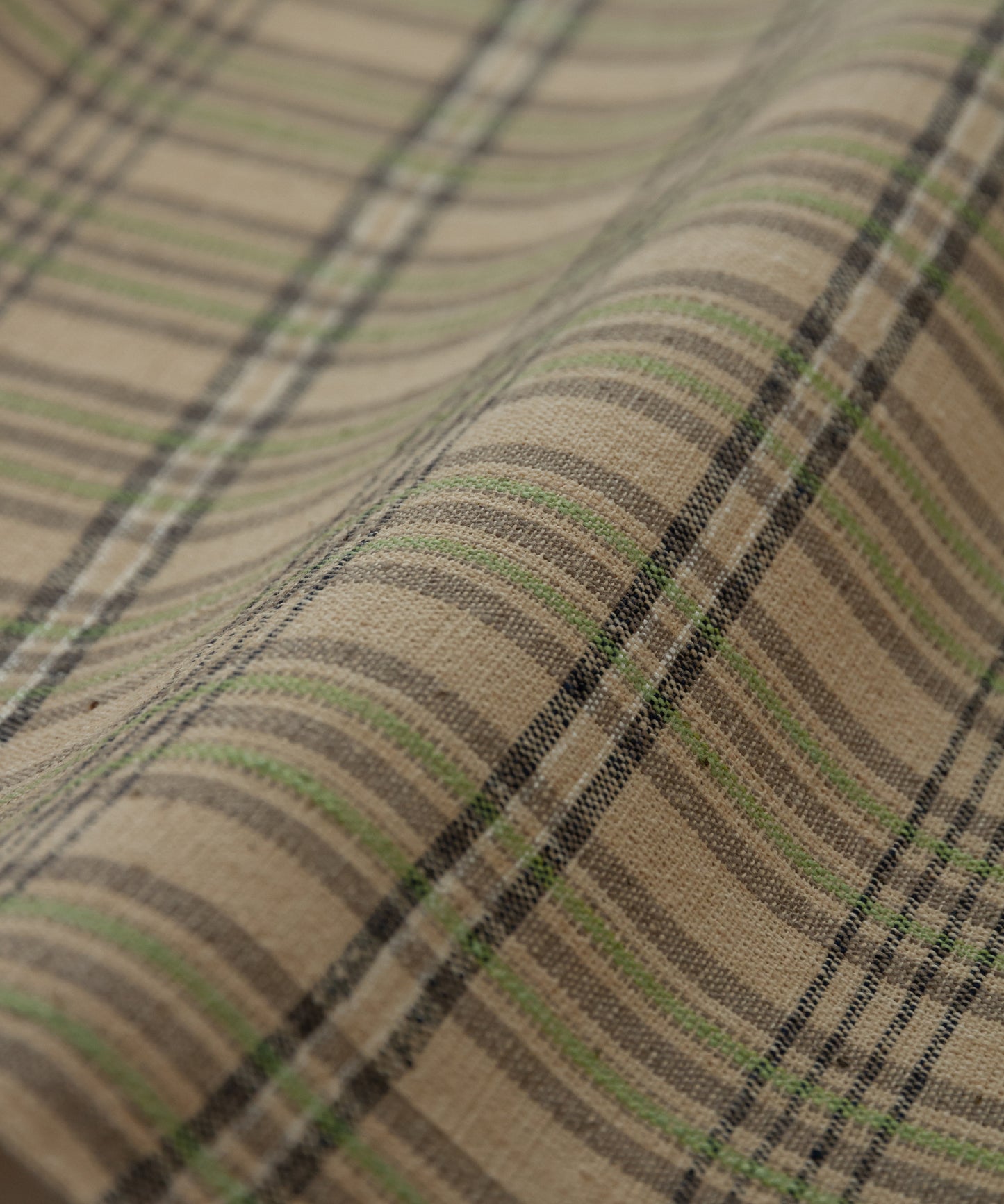 丹波布着尺 増田妙作「藍、栗、こぶな草」