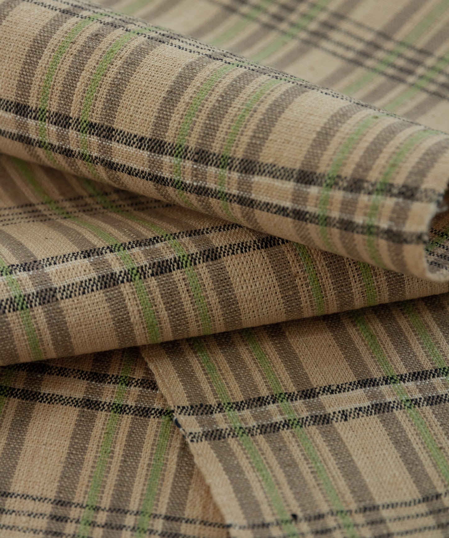 丹波布着尺 増田妙作「藍、栗、こぶな草」