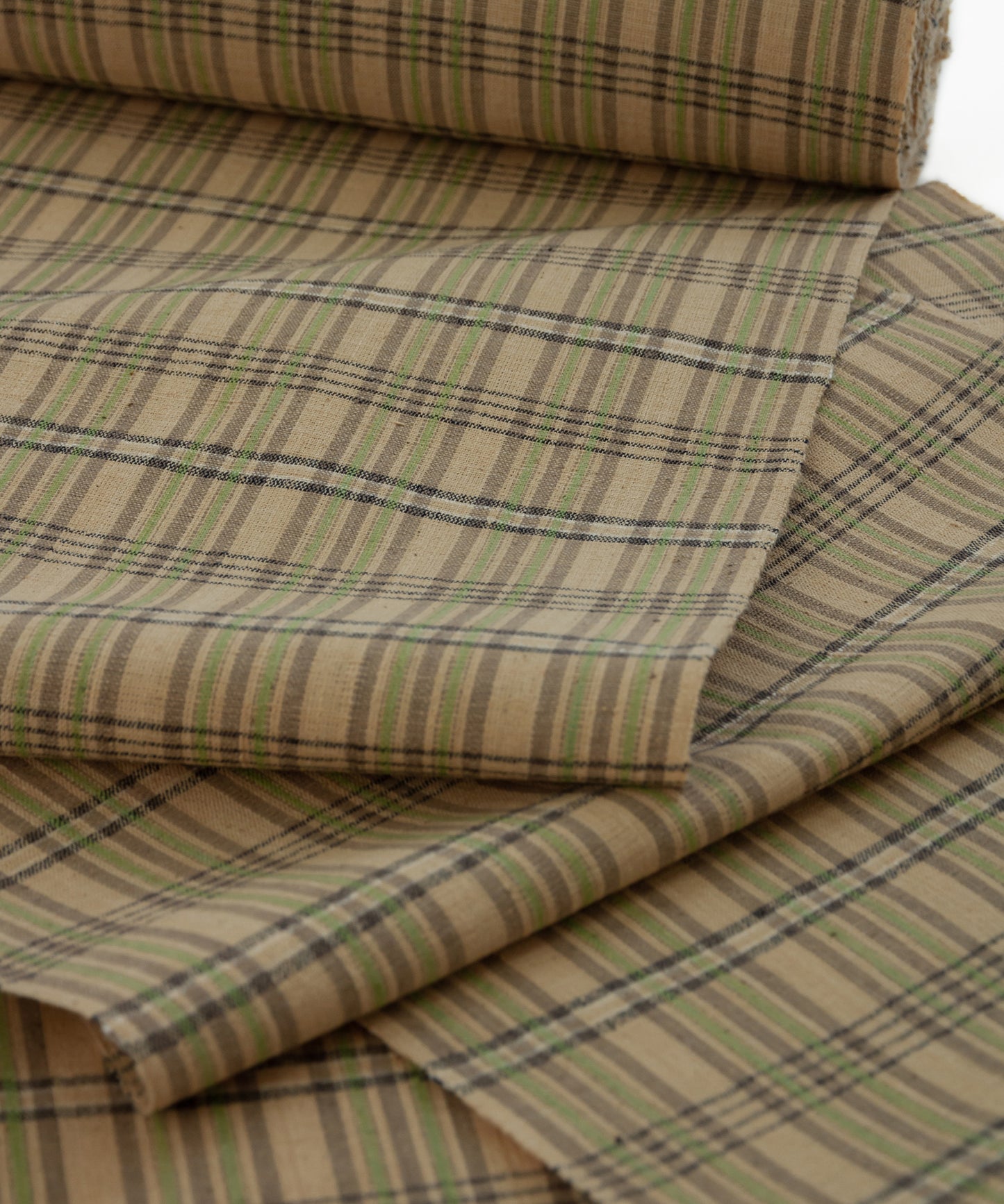 丹波布着尺 増田妙作「藍、栗、こぶな草」