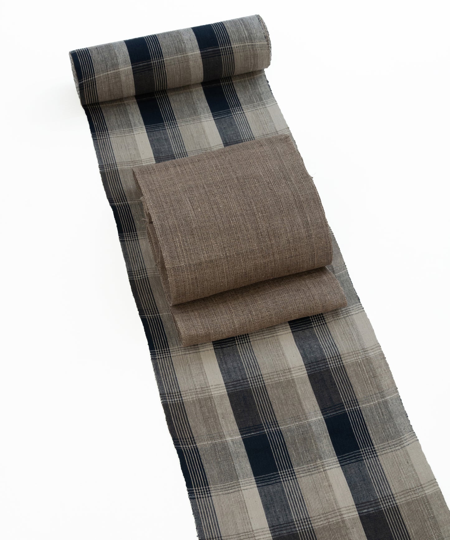 丹波布着尺 塚口佳代作「栗、藍」