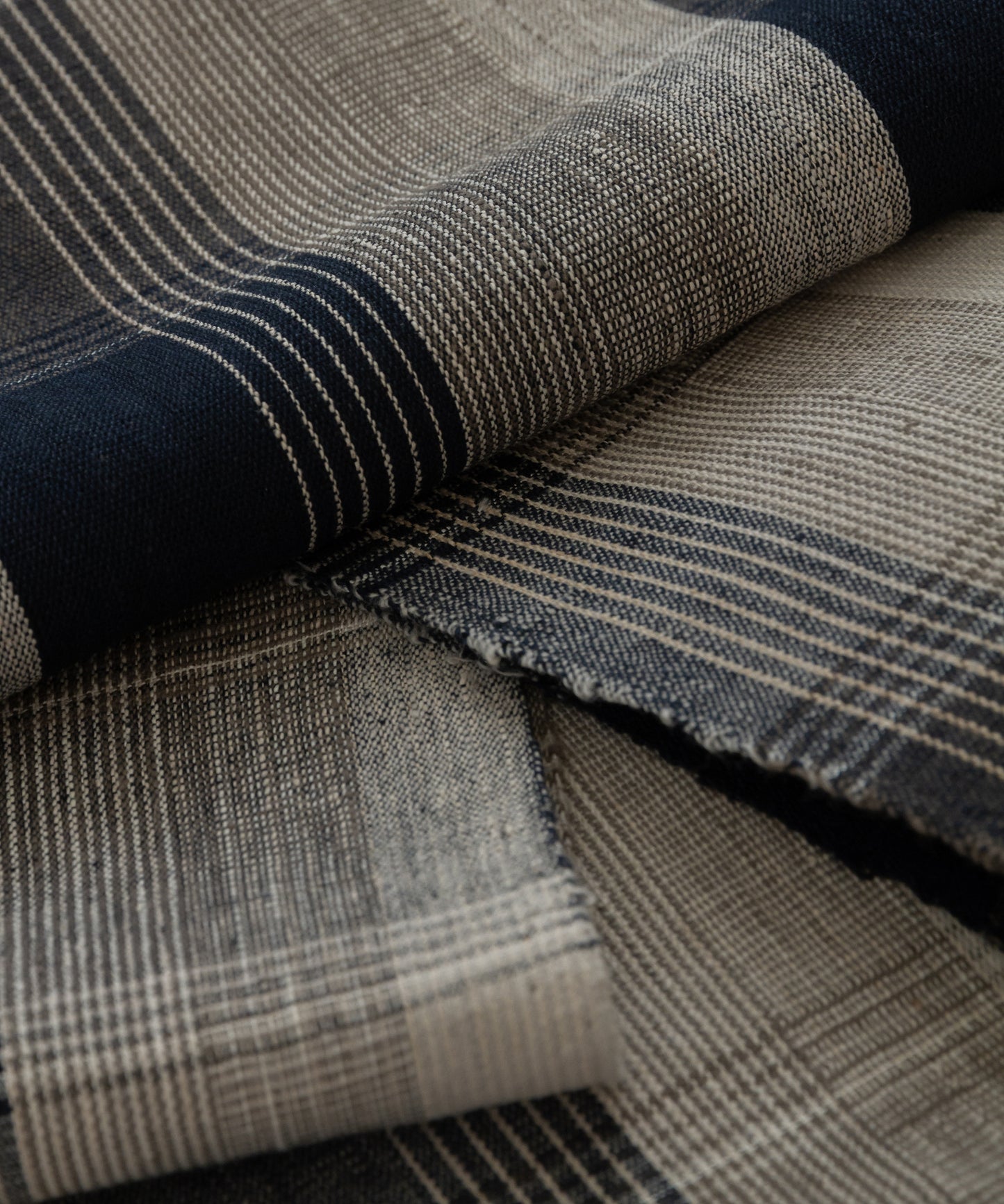 丹波布着尺 塚口佳代作「栗、藍」