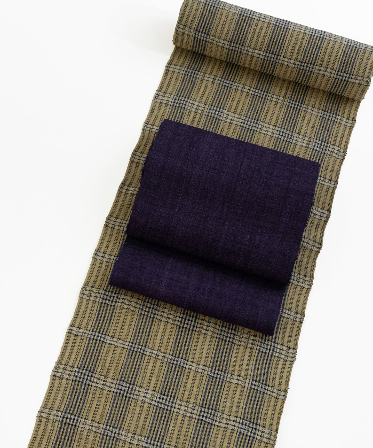 丹波布着尺 福塚規子作「藍、やしゃぶし」