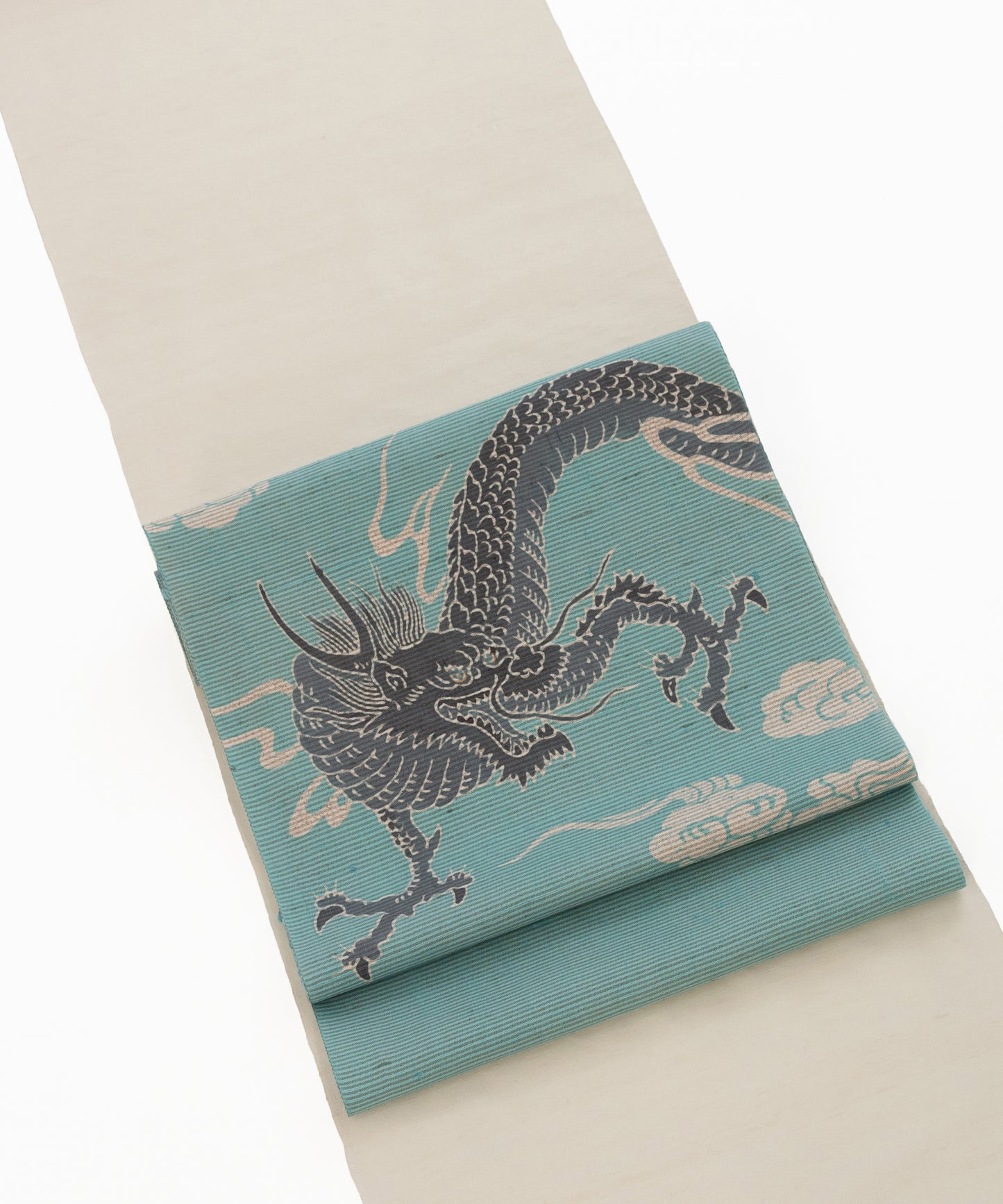 本場久米島紬 ソテツ染・無地