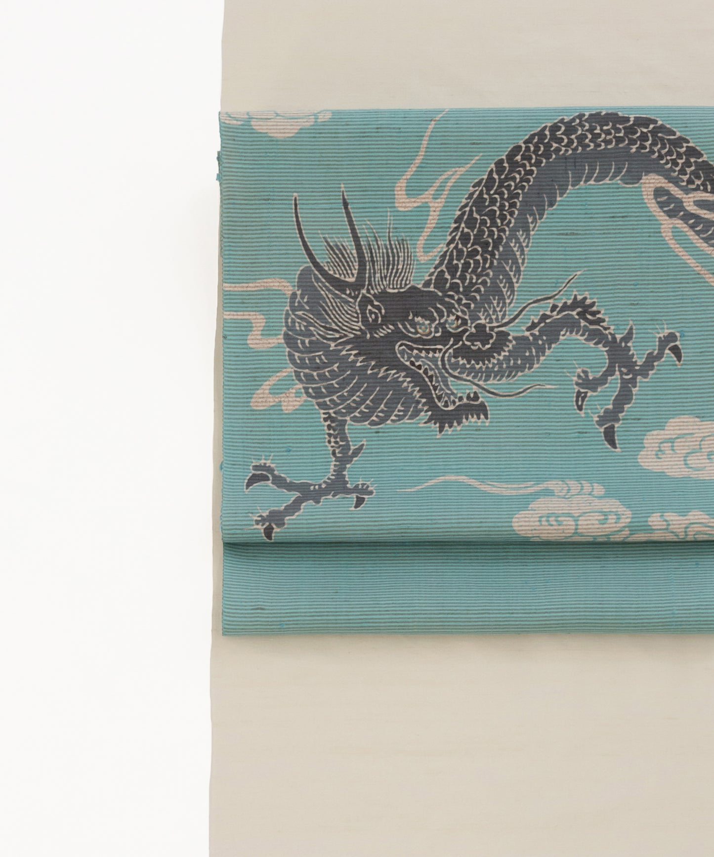 本場久米島紬 ソテツ染・無地