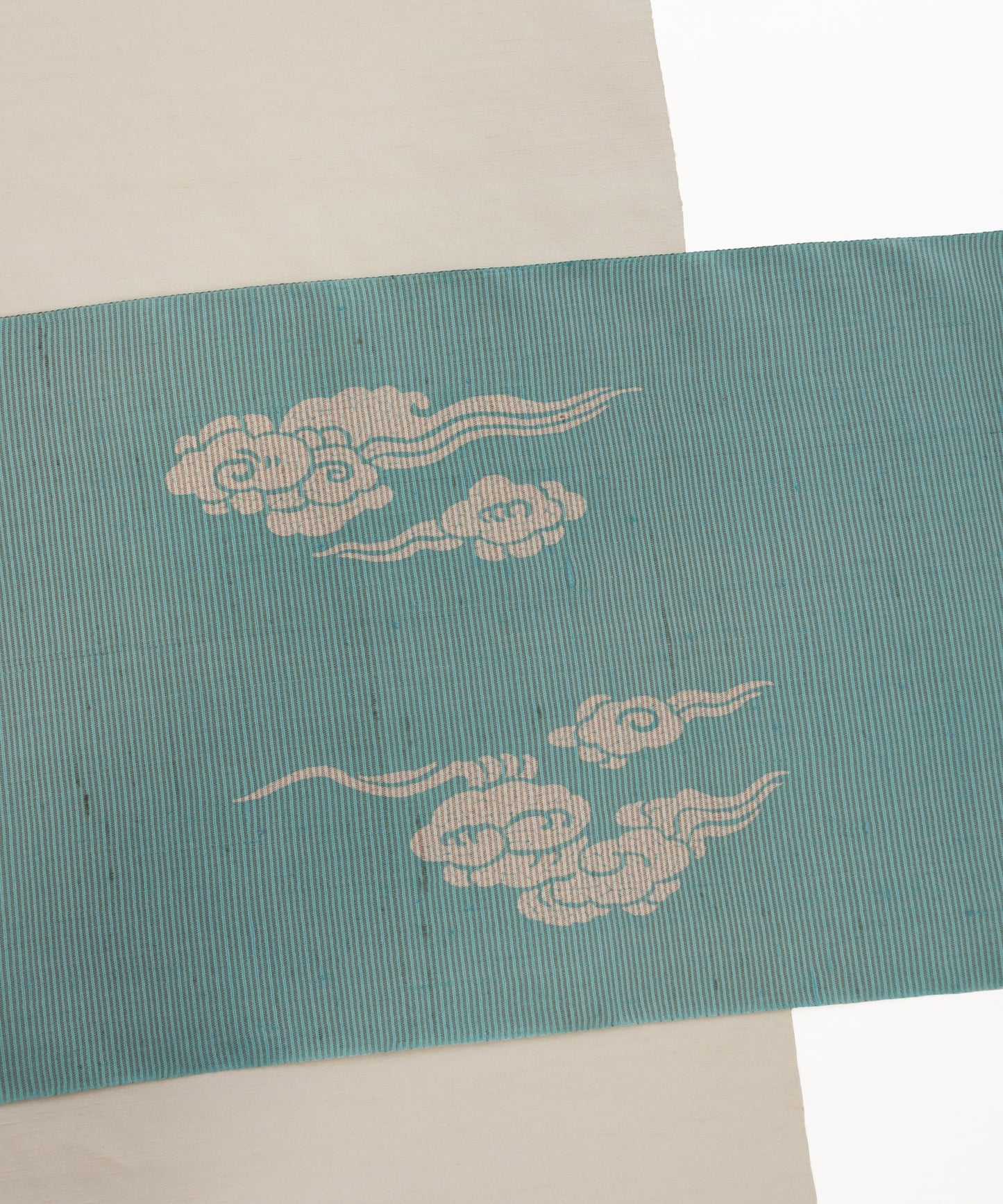 本場久米島紬 ソテツ染・無地