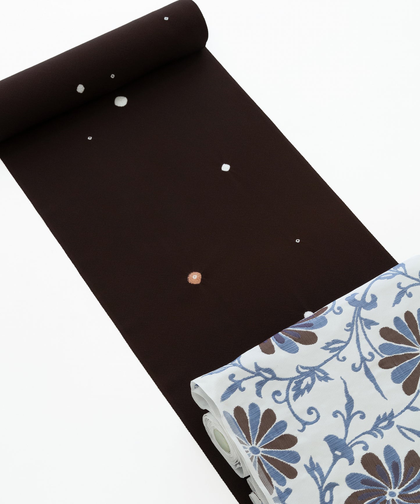 Authentic Kumejima Tsumugi cycad dyed, plain color 