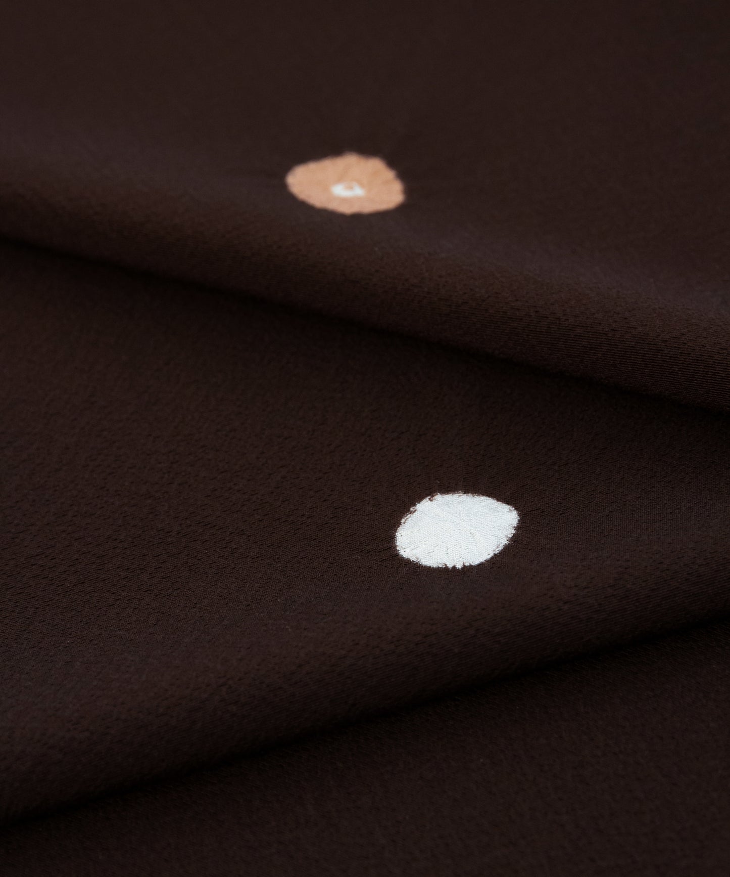 Authentic Kumejima Tsumugi cycad dyed, plain color 