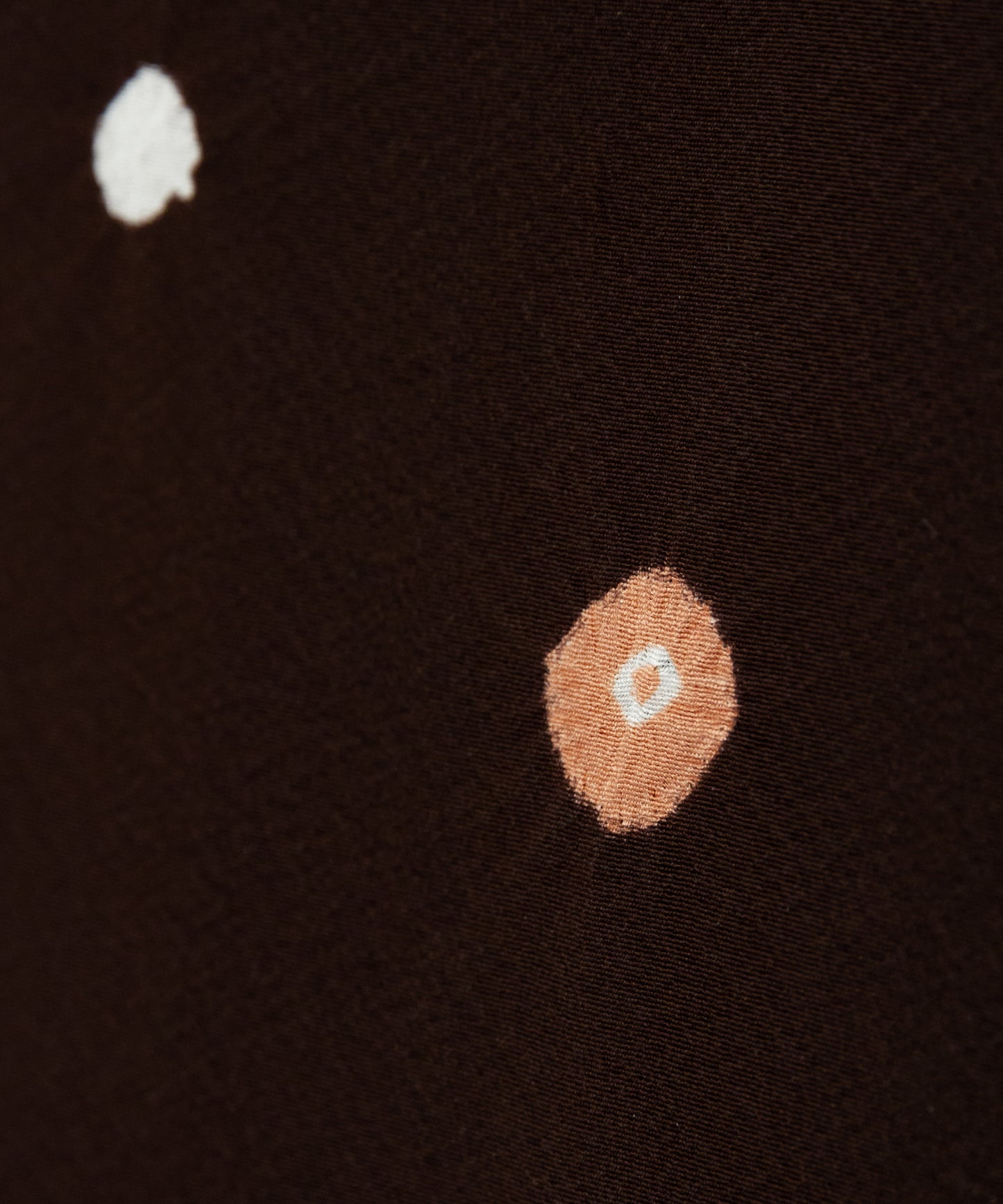 Authentic Kumejima Tsumugi cycad dyed, plain color 