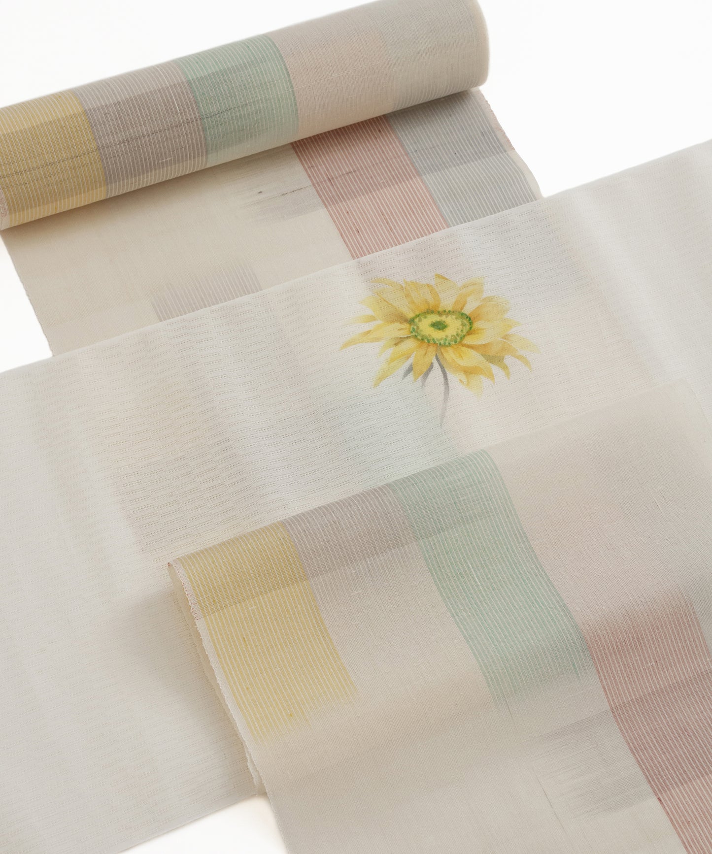 夏赤城着尺市松柄 「パステル」