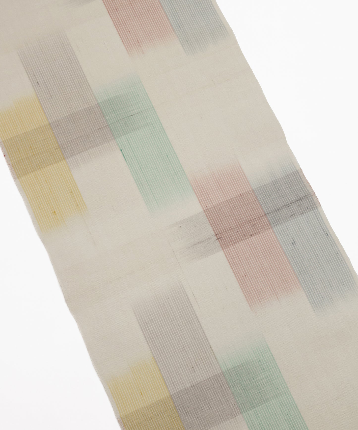 夏赤城着尺市松柄 「パステル」