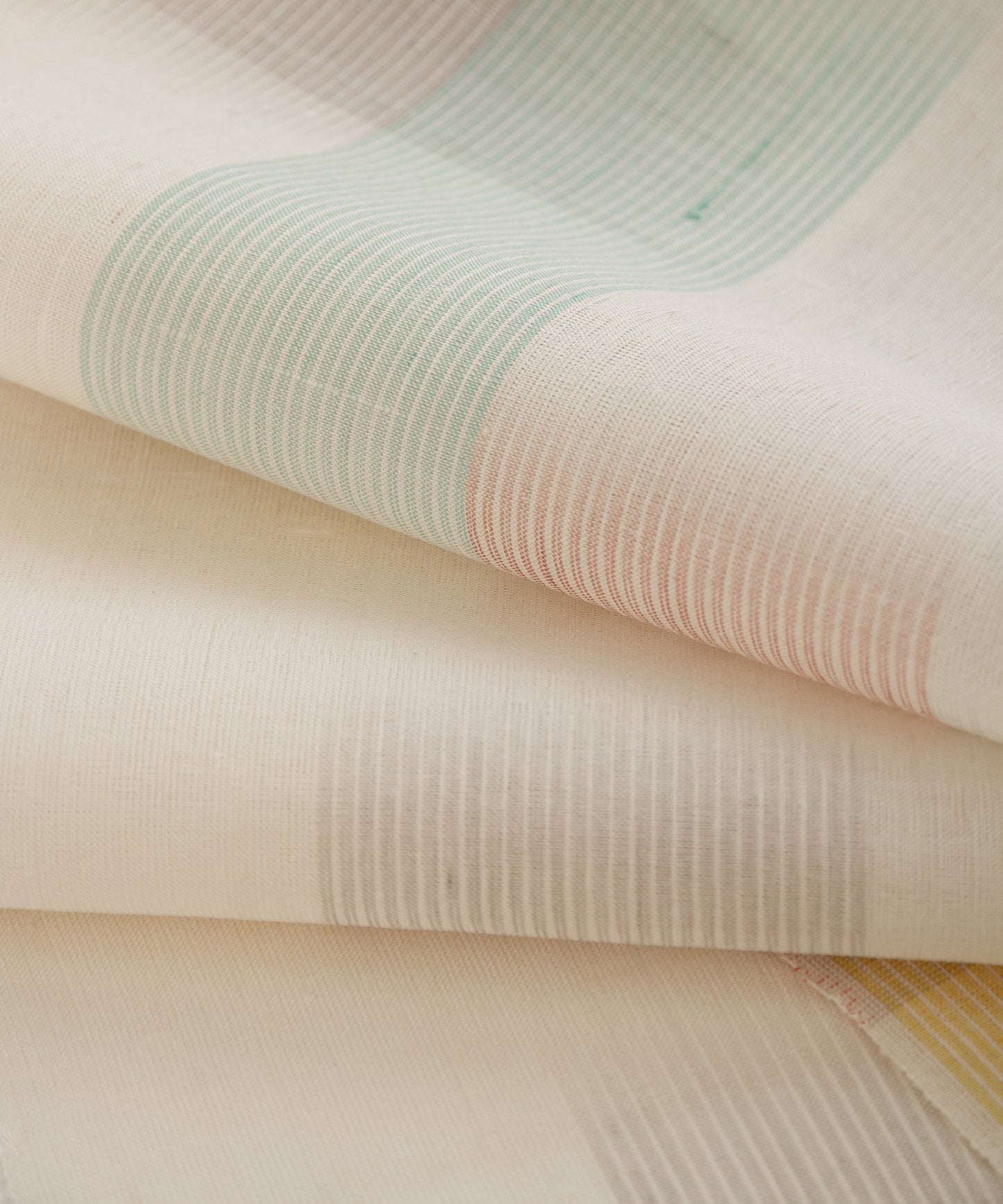 夏赤城着尺市松柄 「パステル」