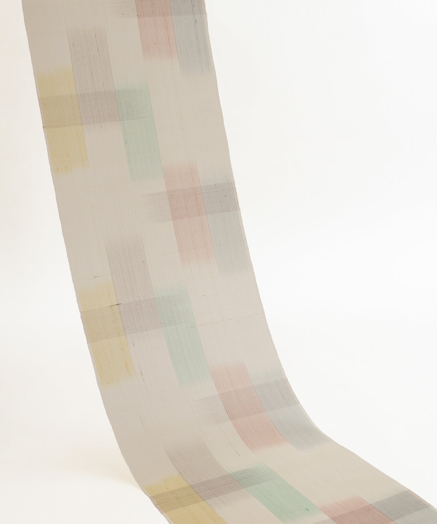 夏赤城着尺市松柄 「パステル」