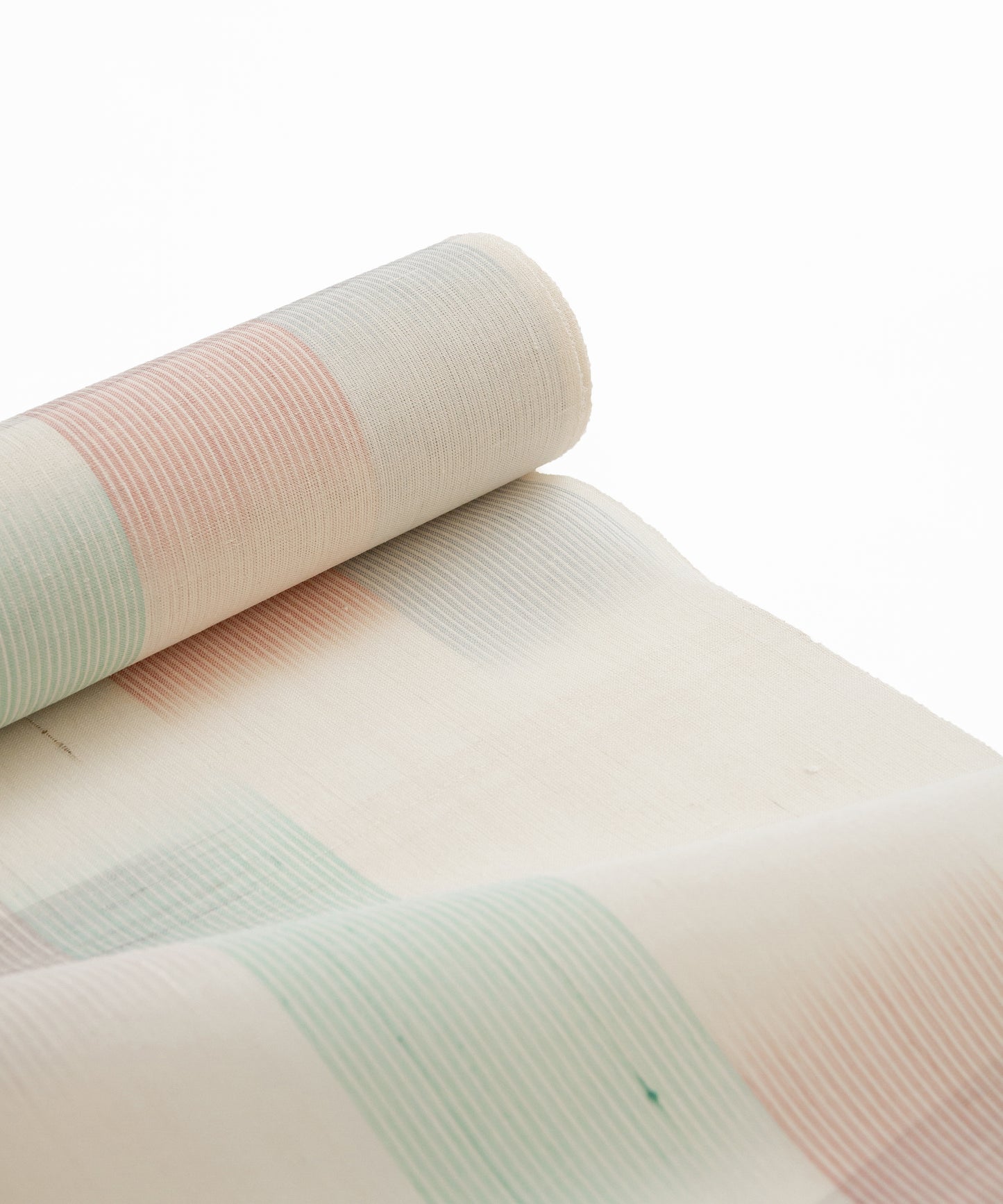 夏赤城着尺市松柄 「パステル」