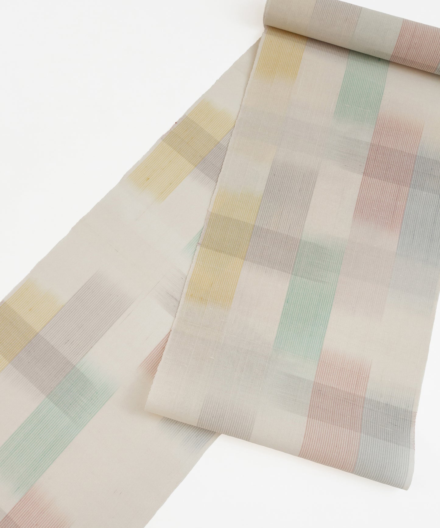 夏赤城着尺市松柄 「パステル」