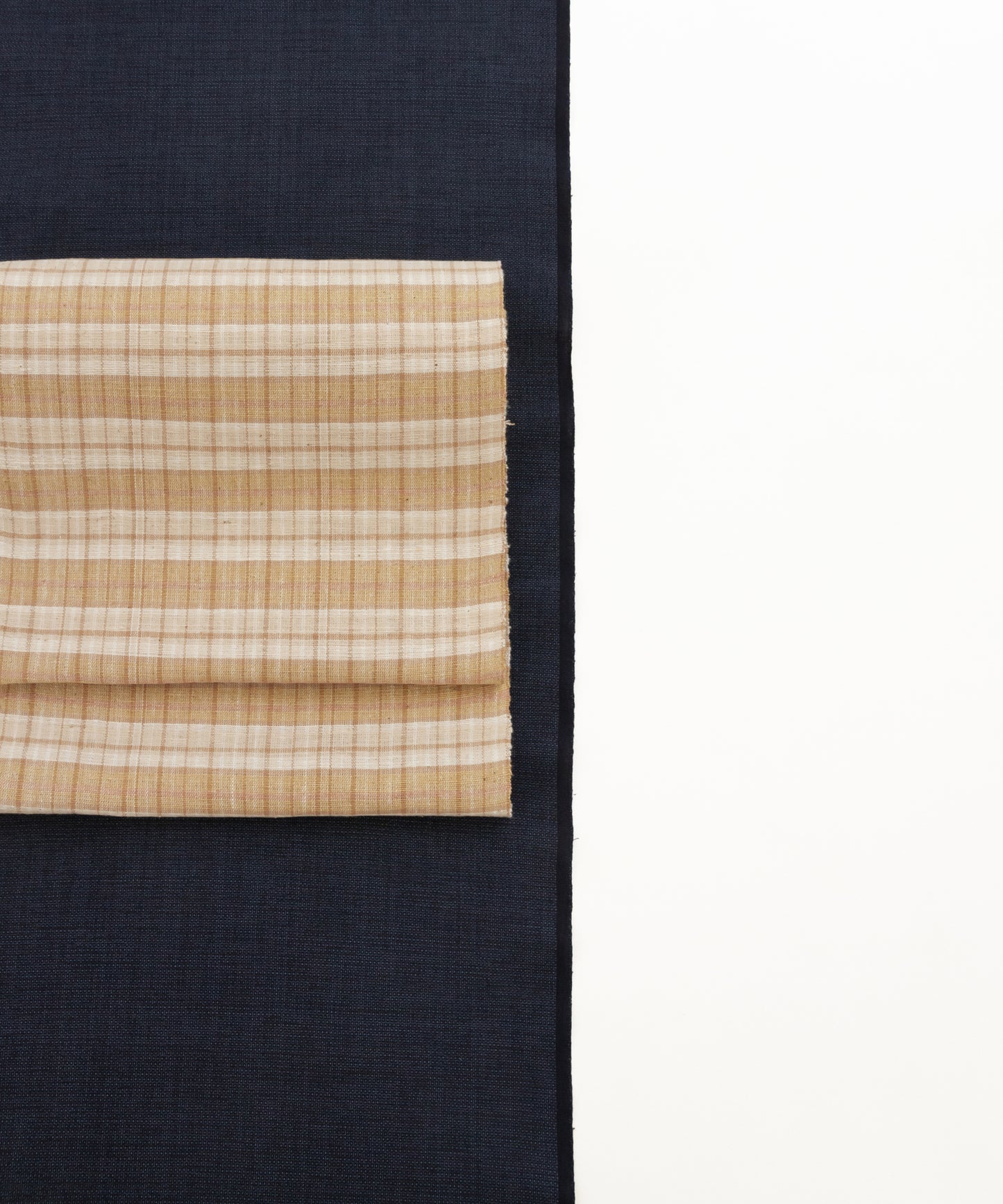 東郷織物 綿薩摩正藍染「160亀甲絣」 ※価格はお問い合わせくださいませ