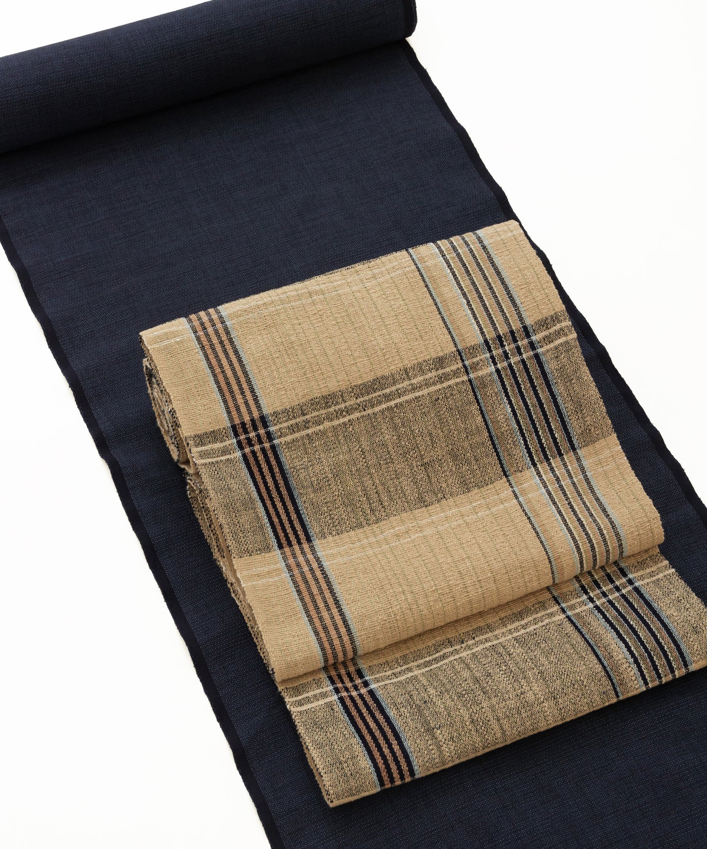 東郷織物 綿薩摩正藍染「160亀甲絣」 ※価格はお問い合わせくださいませ