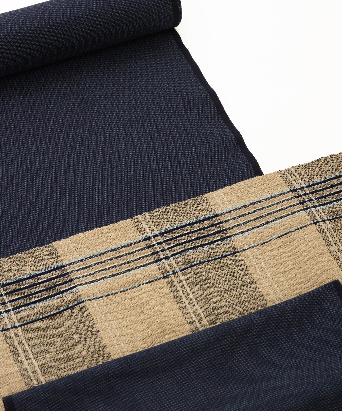 東郷織物 綿薩摩正藍染「160亀甲絣」 ※価格はお問い合わせくださいませ