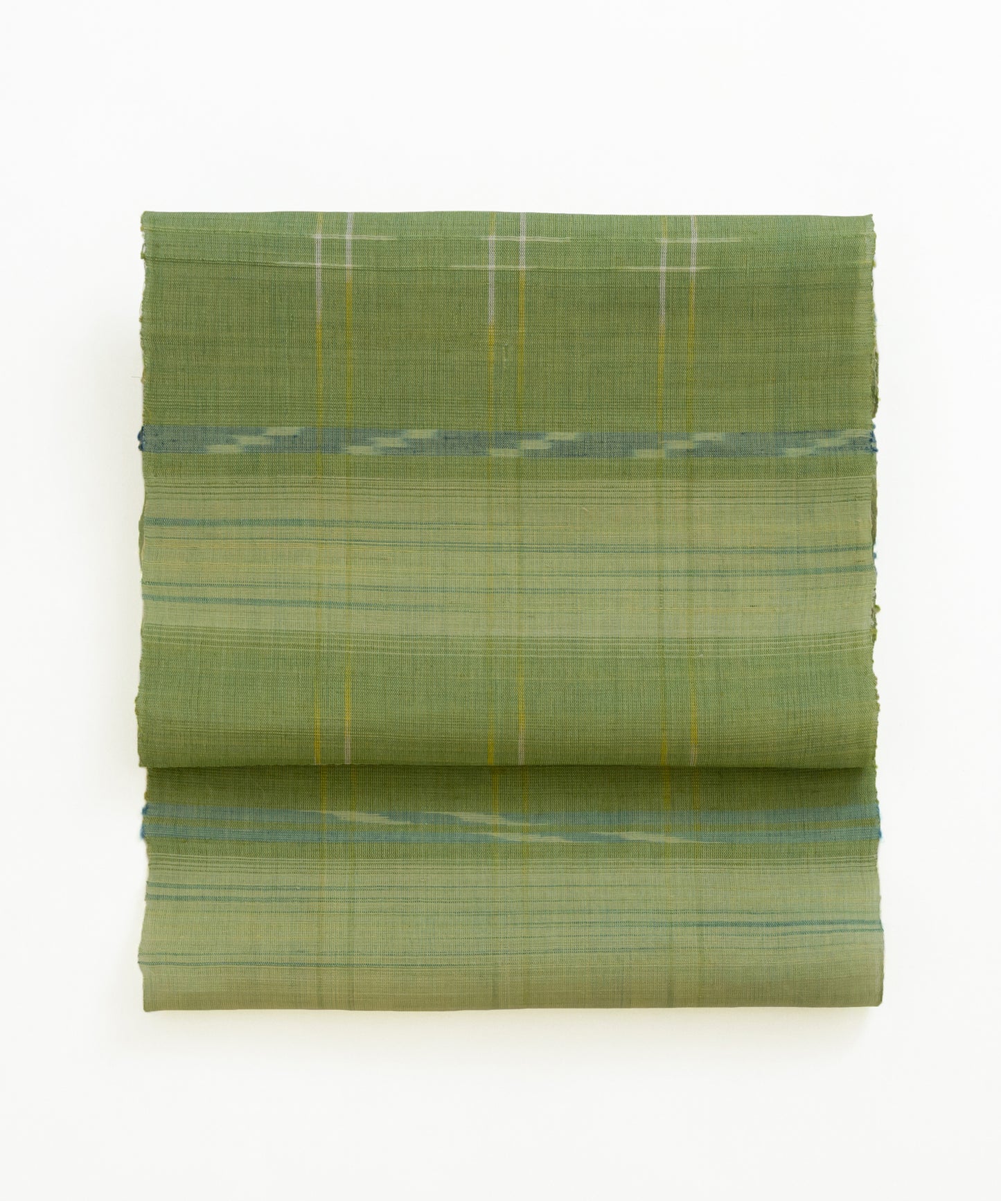 八重山上布九寸名古屋帯 白保織工房制作