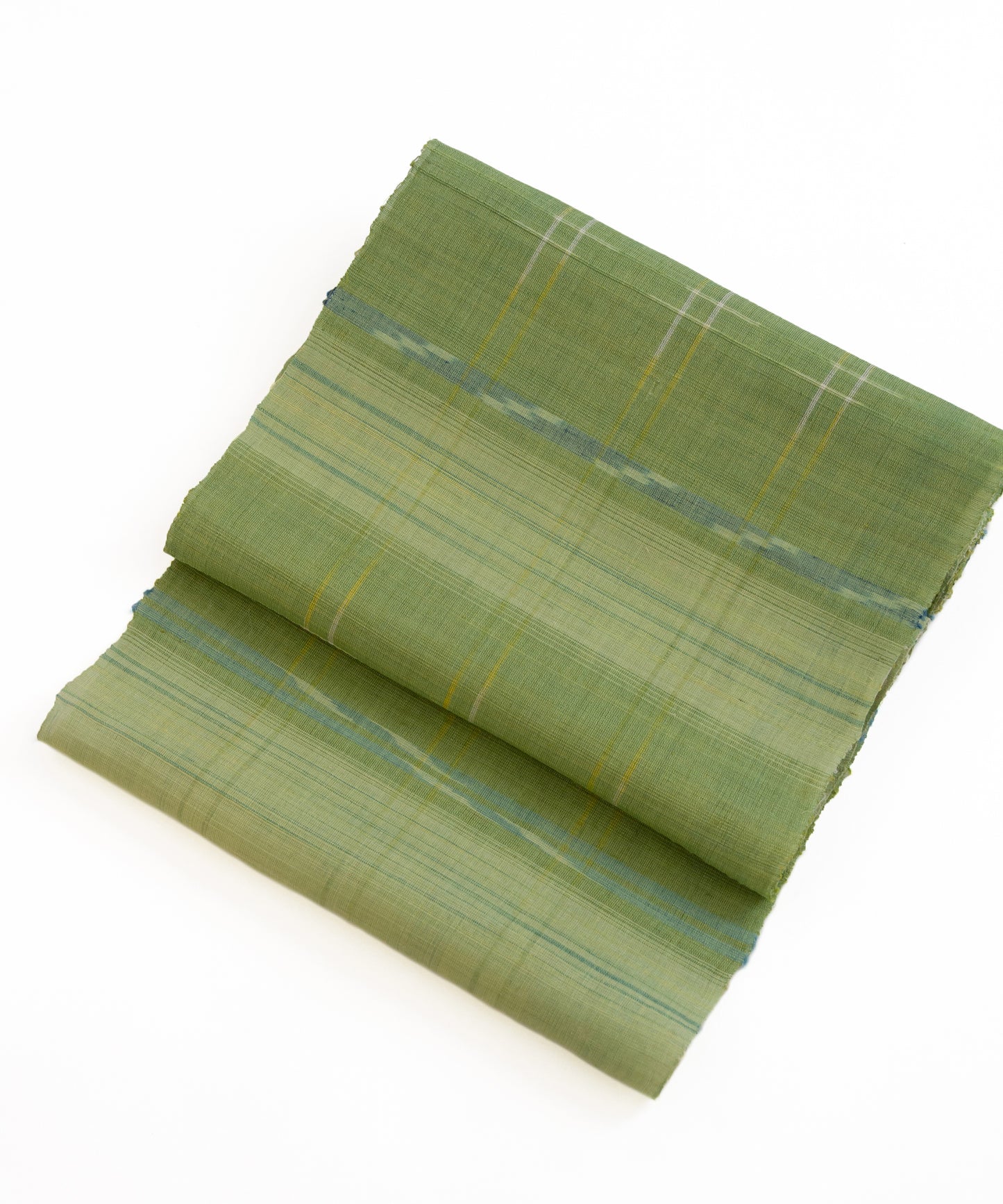 八重山上布九寸名古屋帯 白保織工房制作