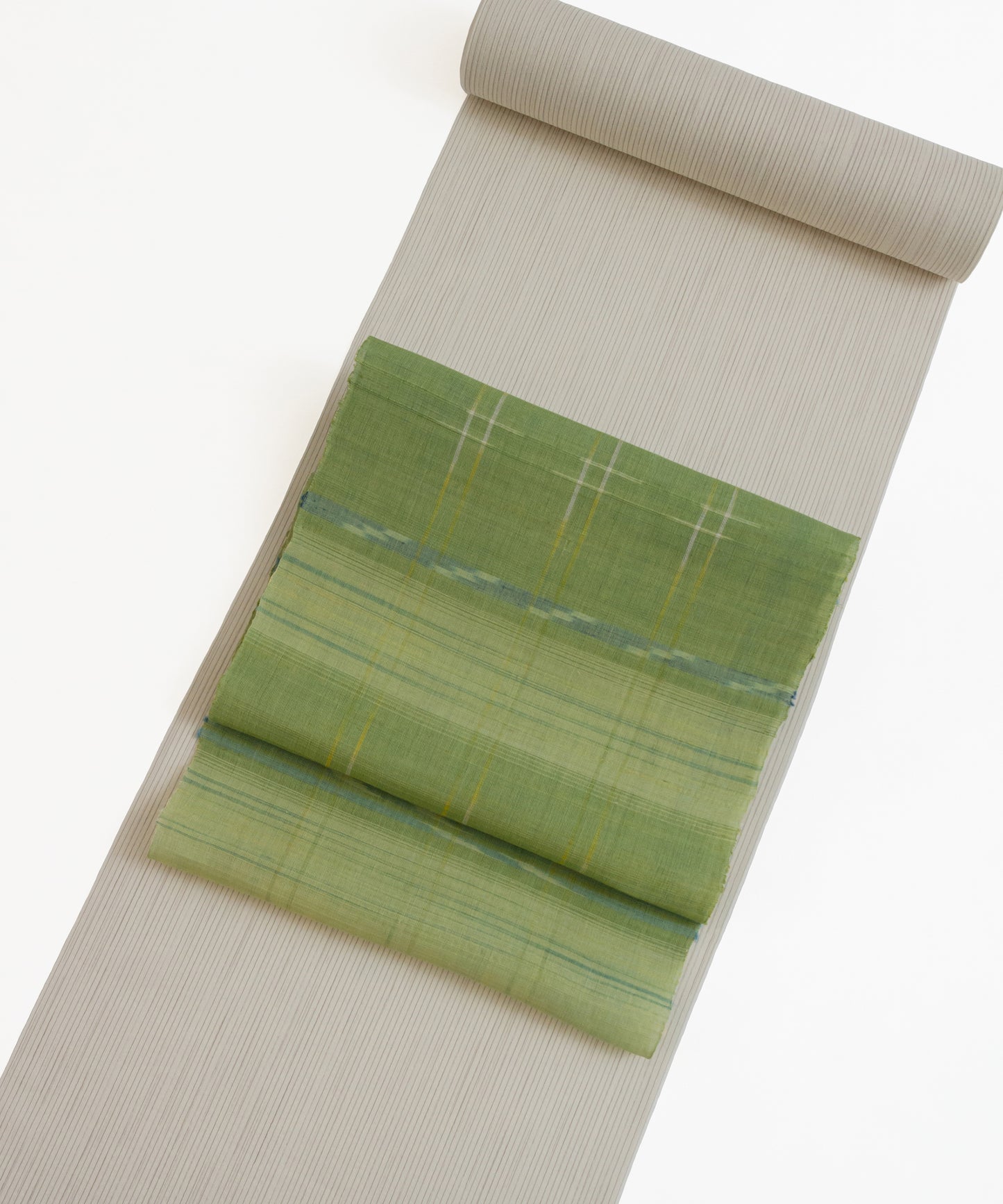 八重山上布九寸名古屋帯 白保織工房制作