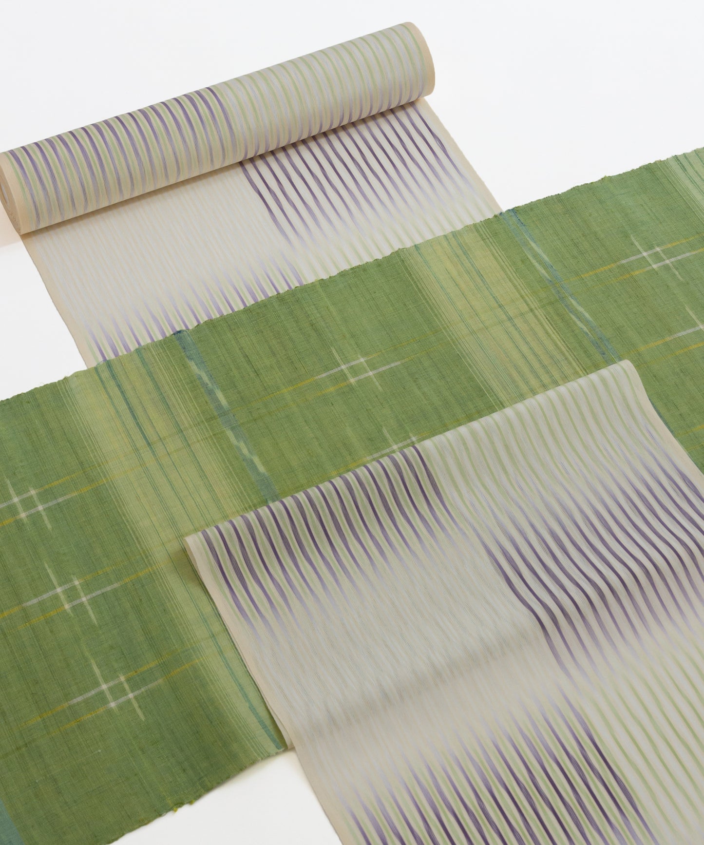 八重山上布九寸名古屋帯 白保織工房制作