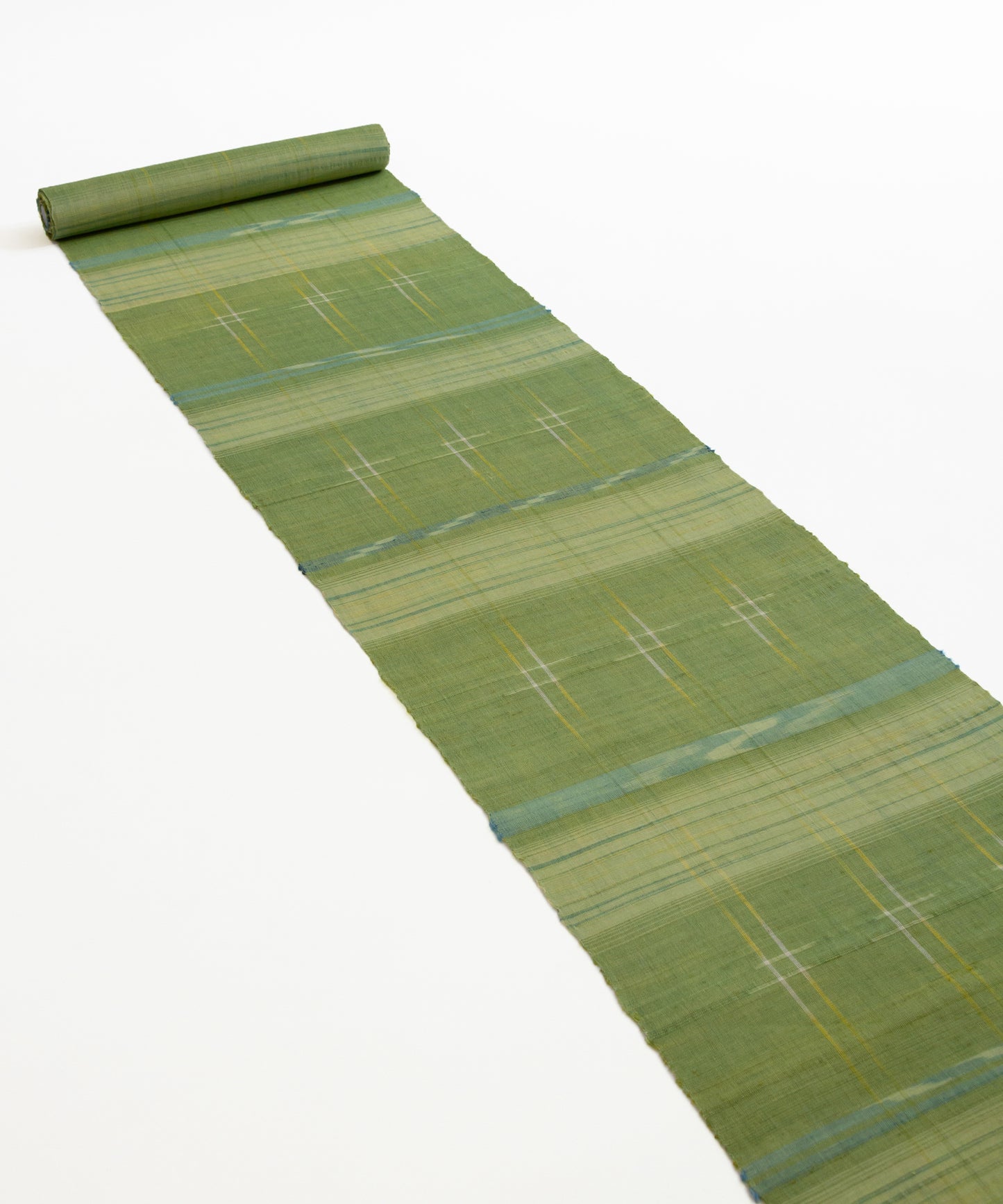 八重山上布九寸名古屋帯 白保織工房制作