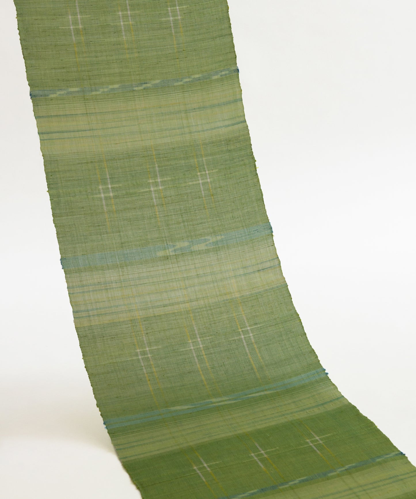 八重山上布九寸名古屋帯 白保織工房制作