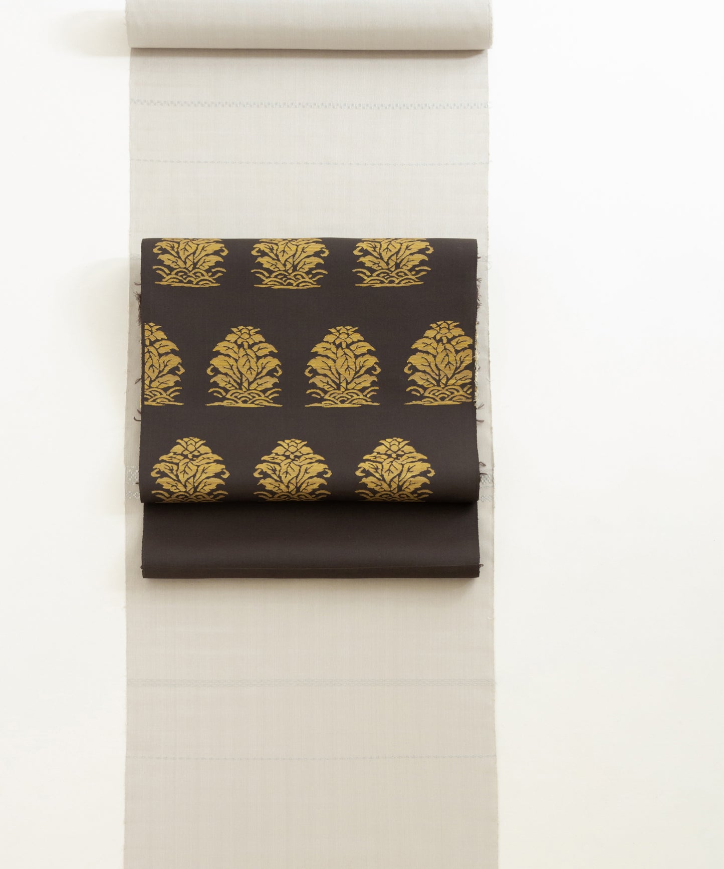 Kenji Katsuyama Nine size Nagoya obi "Turkish flower pattern"