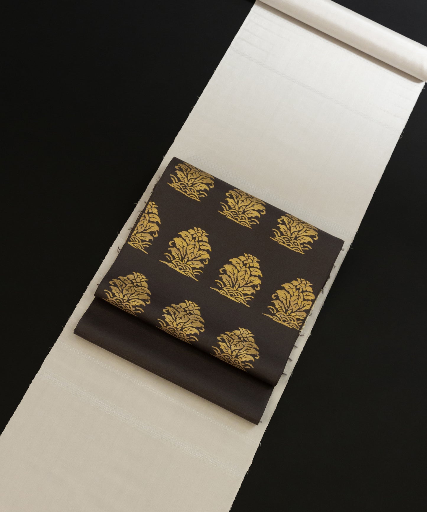 Kenji Katsuyama Nine size Nagoya obi "Turkish flower pattern"