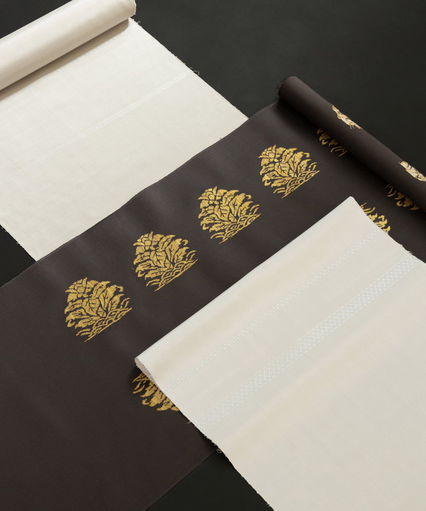 Kenji Katsuyama Nine size Nagoya obi "Turkish flower pattern"
