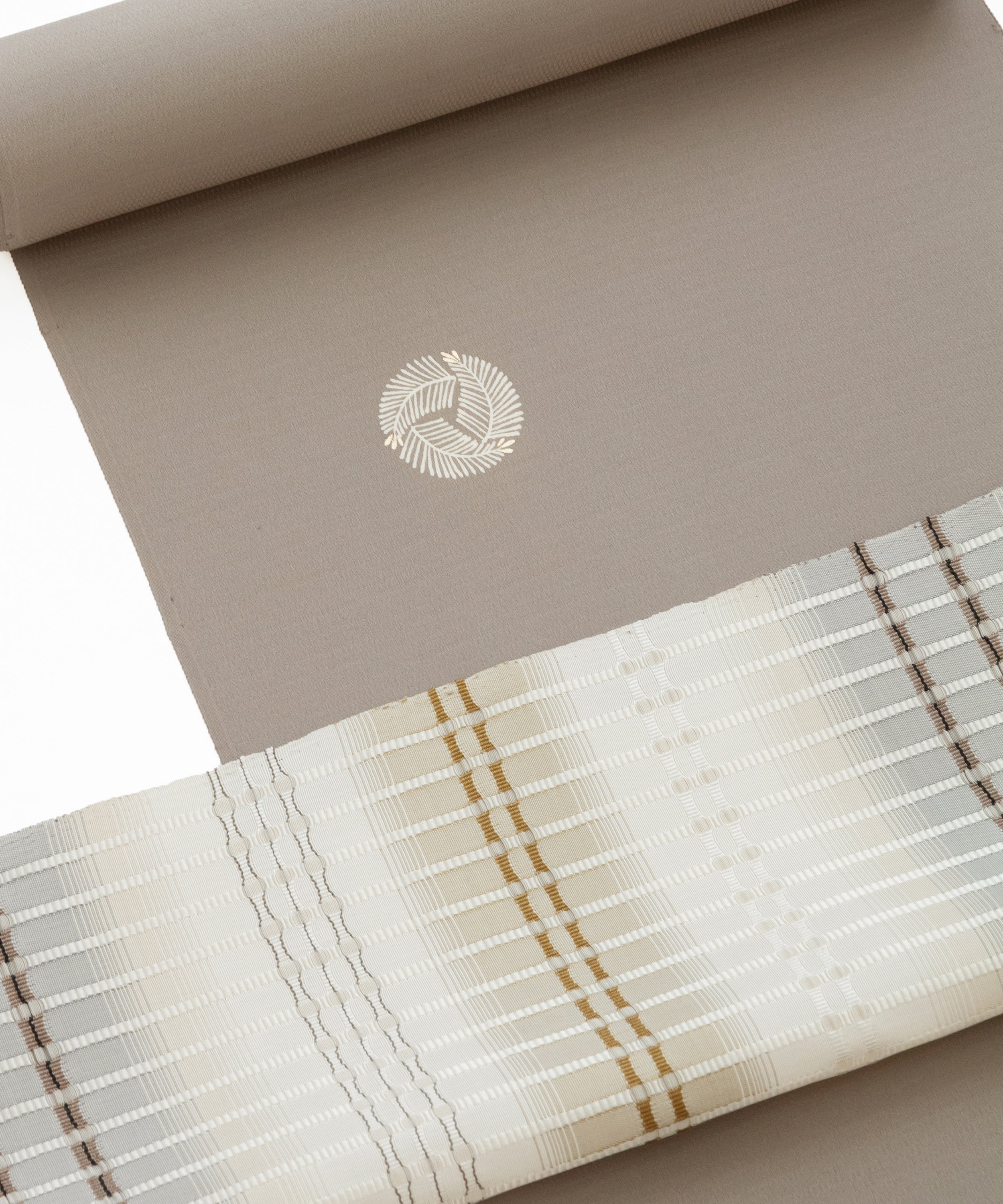 藤山千春 吉野間道九寸名古屋帯 「経緯吉野格子」 – きものすぎをECサイト