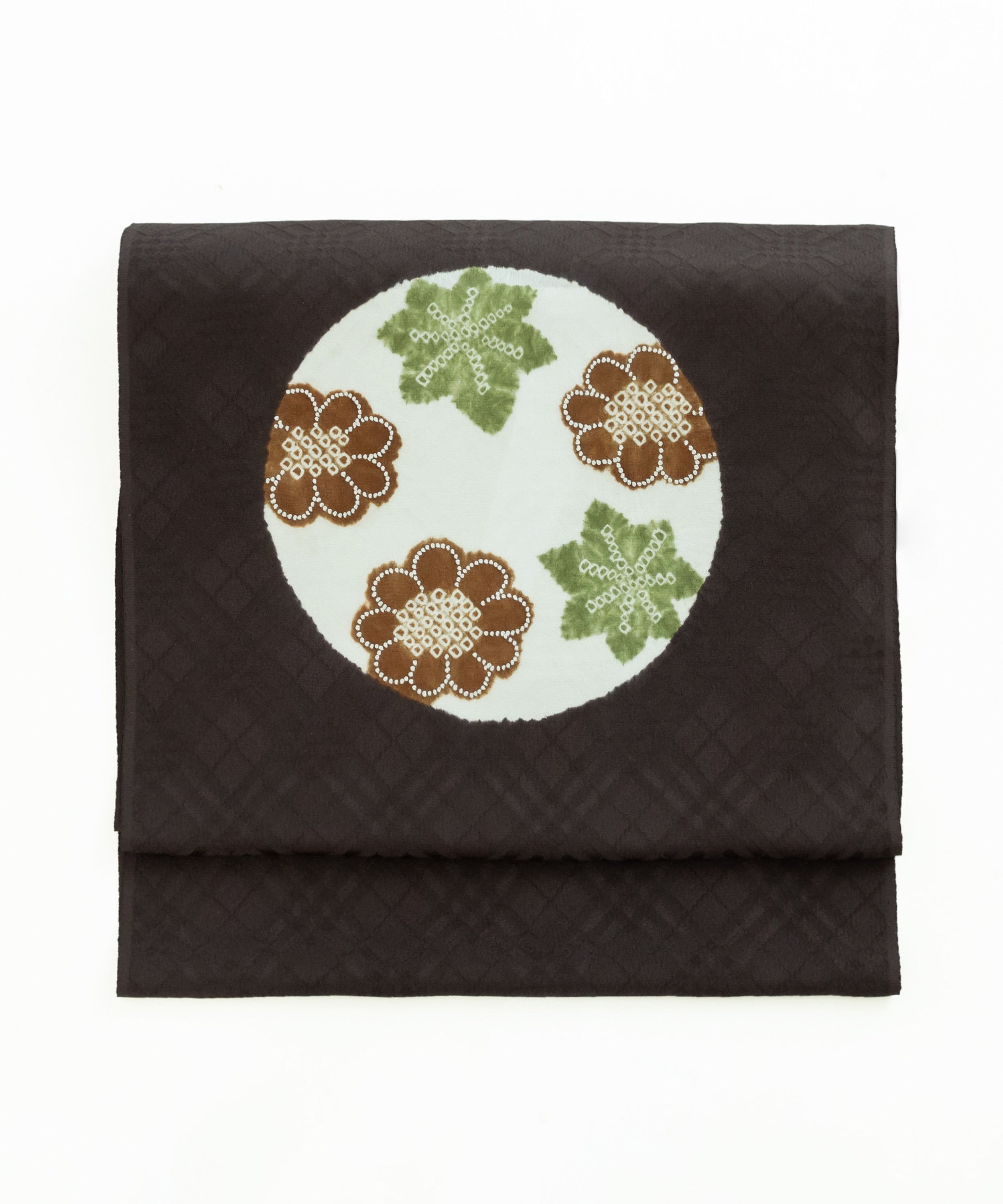 華】丸太遠藤 小紋 紋絽 絞り 華】丸太遠藤 小紋 紋絽 絞り 華様