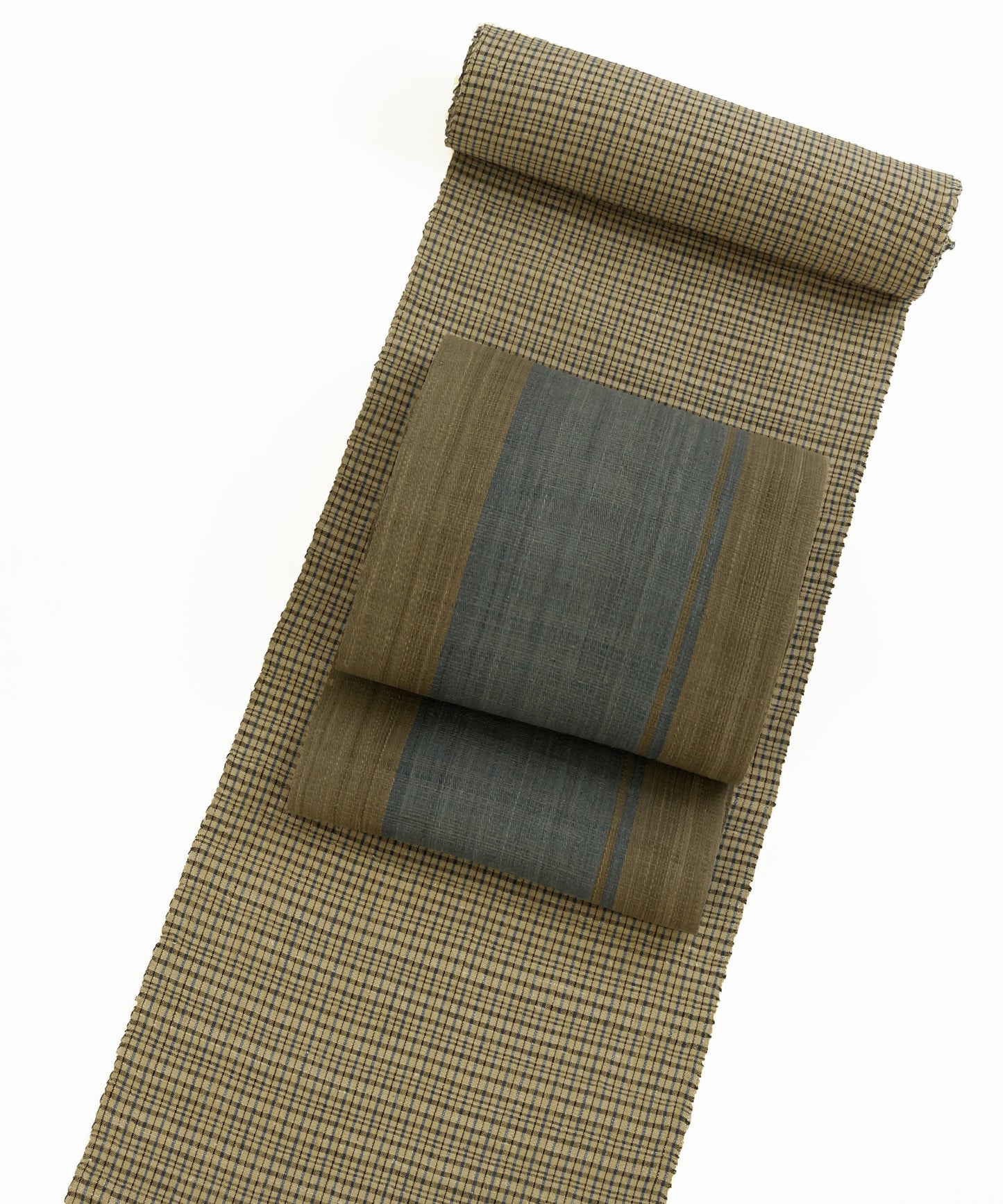 丹波布着尺 塚口佳代作「やしゃぶし、藍」